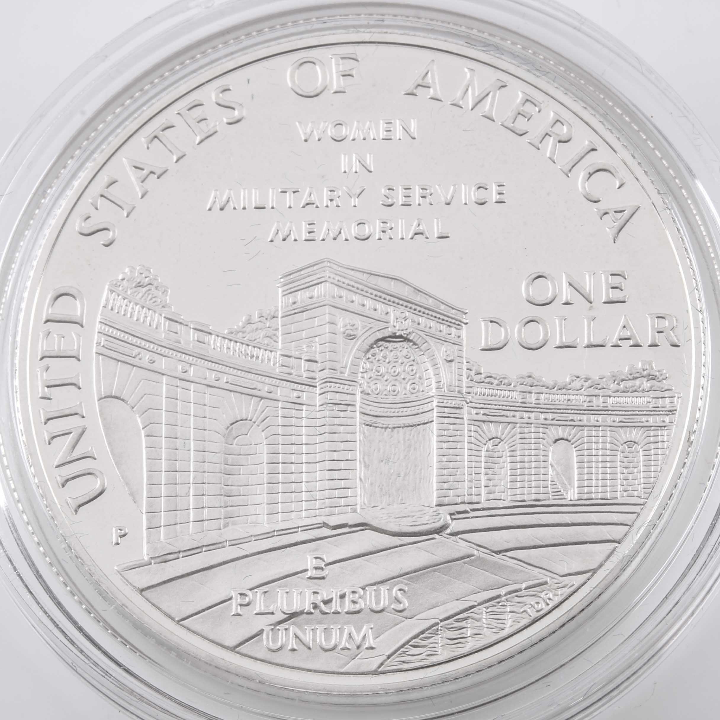 Set of Three U.S. Veterans Commemorative Proof Silver Dollars