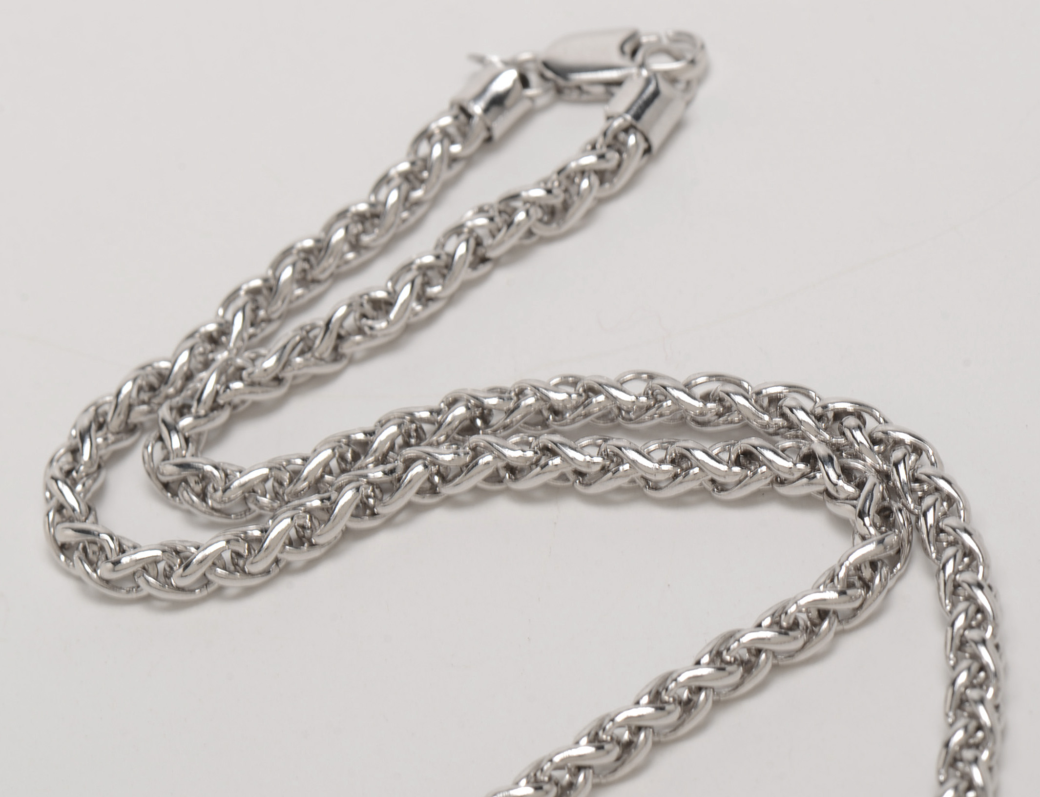 Sterling Silver 14K Yellow Gold Diamond Necklace