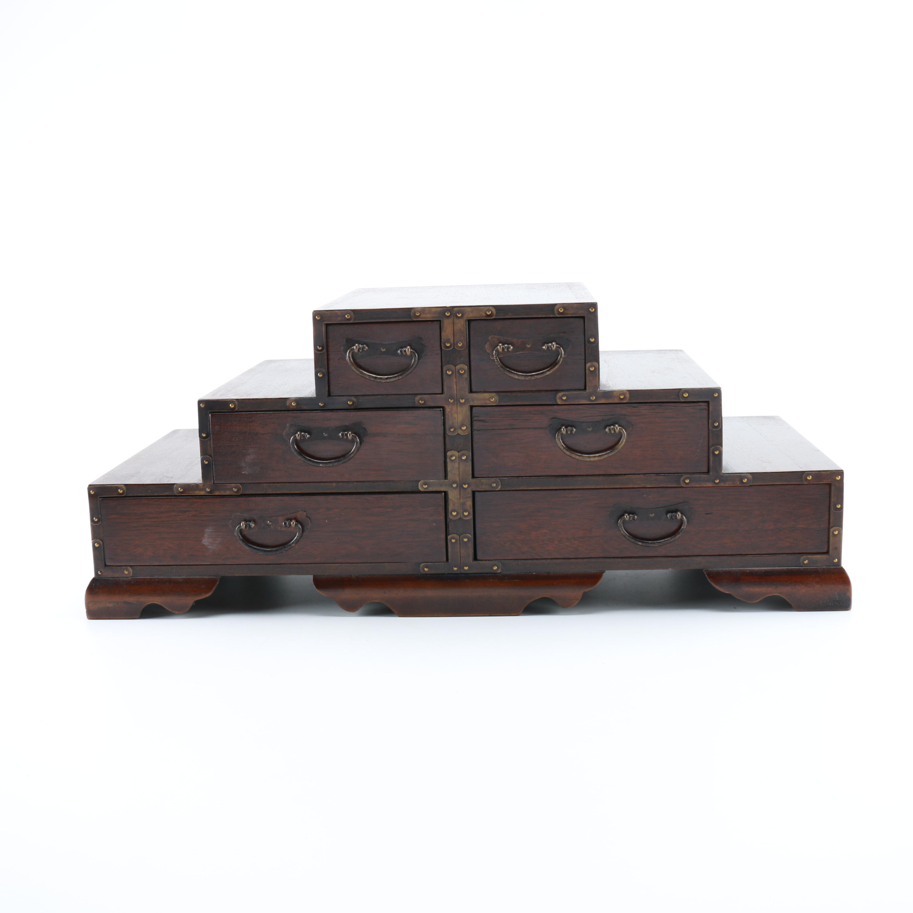 Korean Tiered Jewelry Porter Box