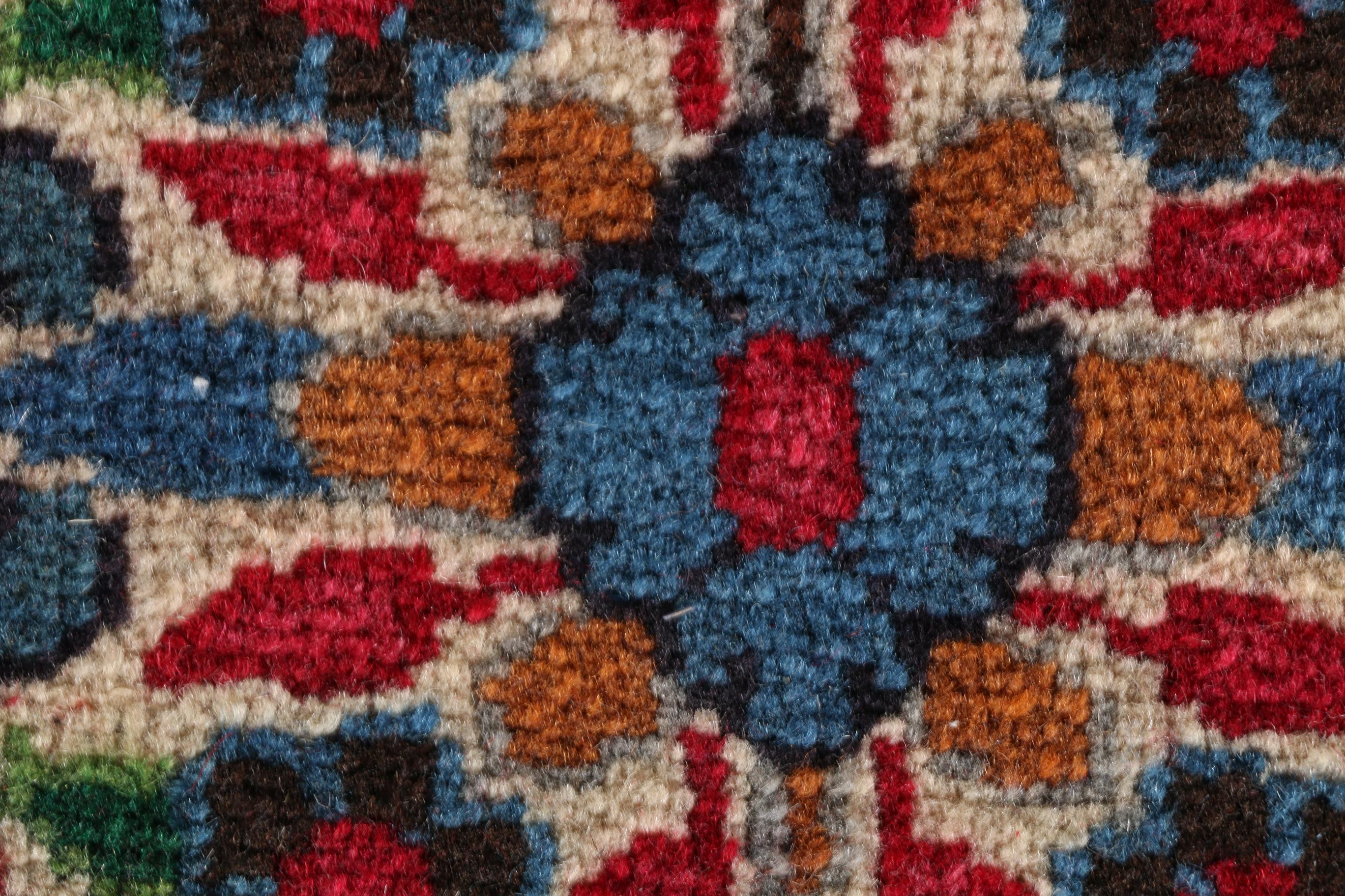 Hand-Knotted Persian Wool Area Rug