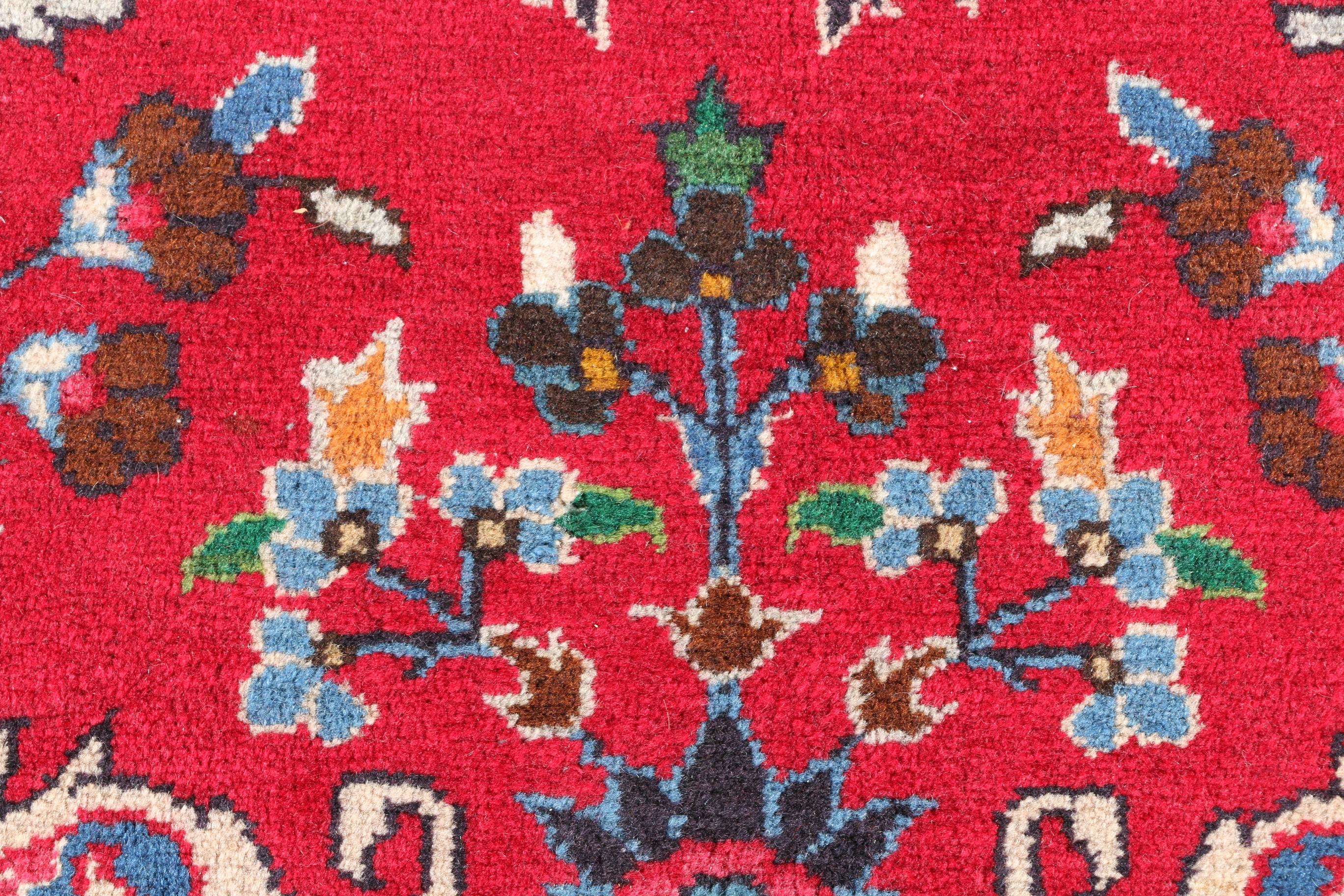 Hand-Knotted Persian Wool Area Rug