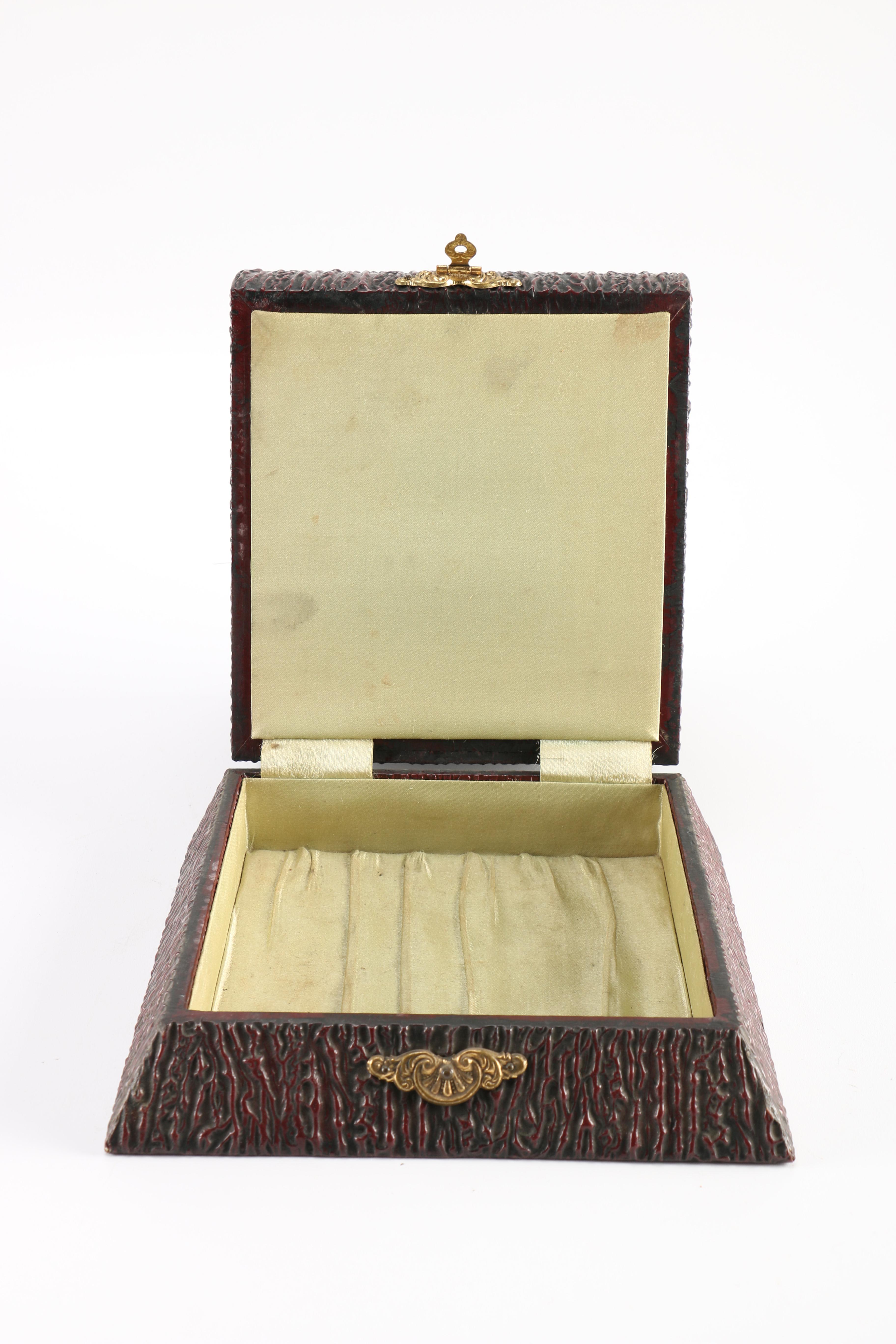 Vintage Collar Box and Bull Horns