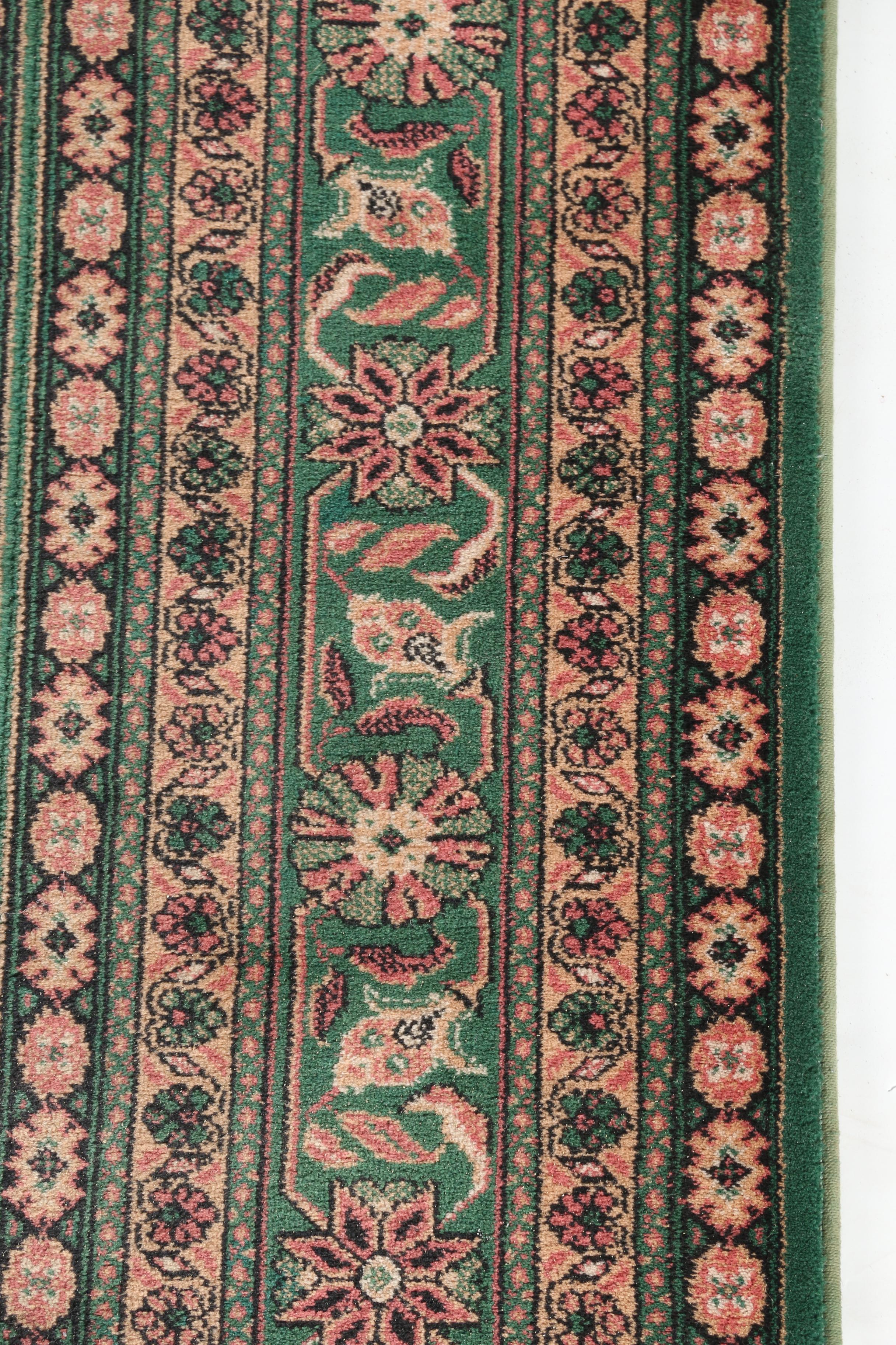 Machine Made Floral Print Carpet Runners