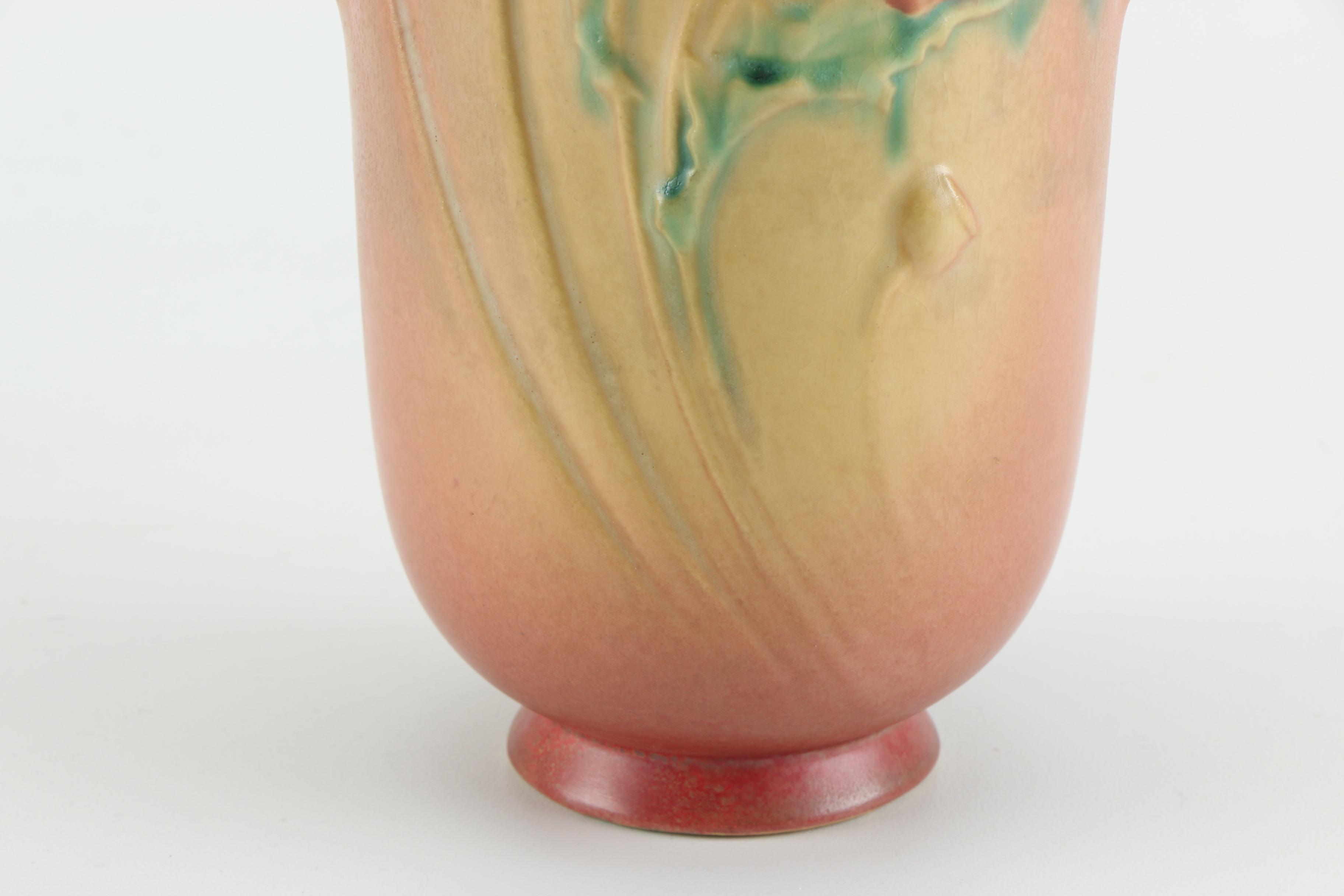 Roseville "Poppy" Vase