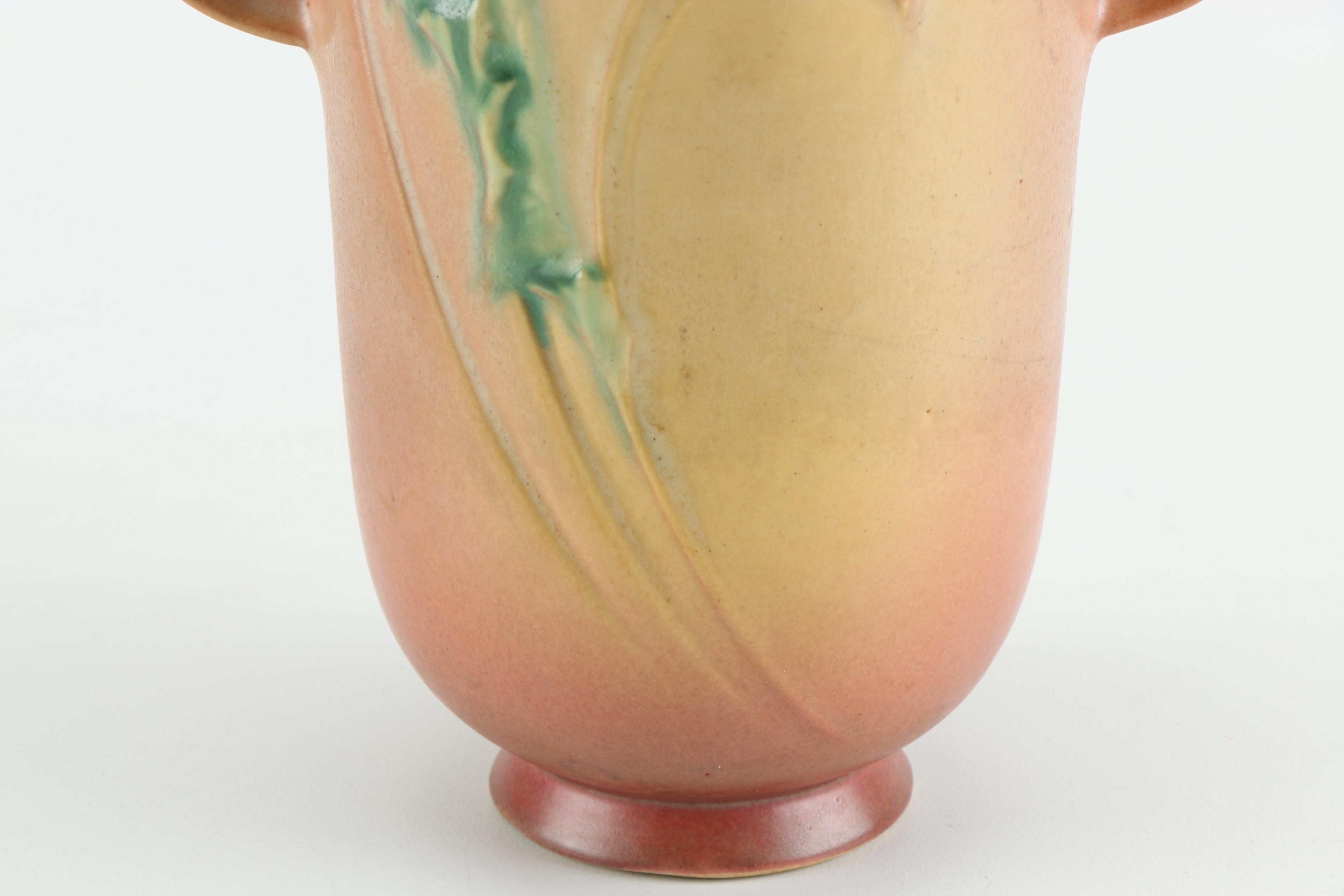 Roseville "Poppy" Vase