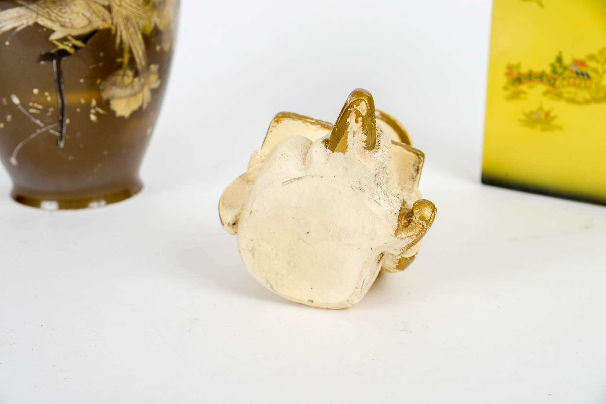 Collection of East Asian Vases and Figurine