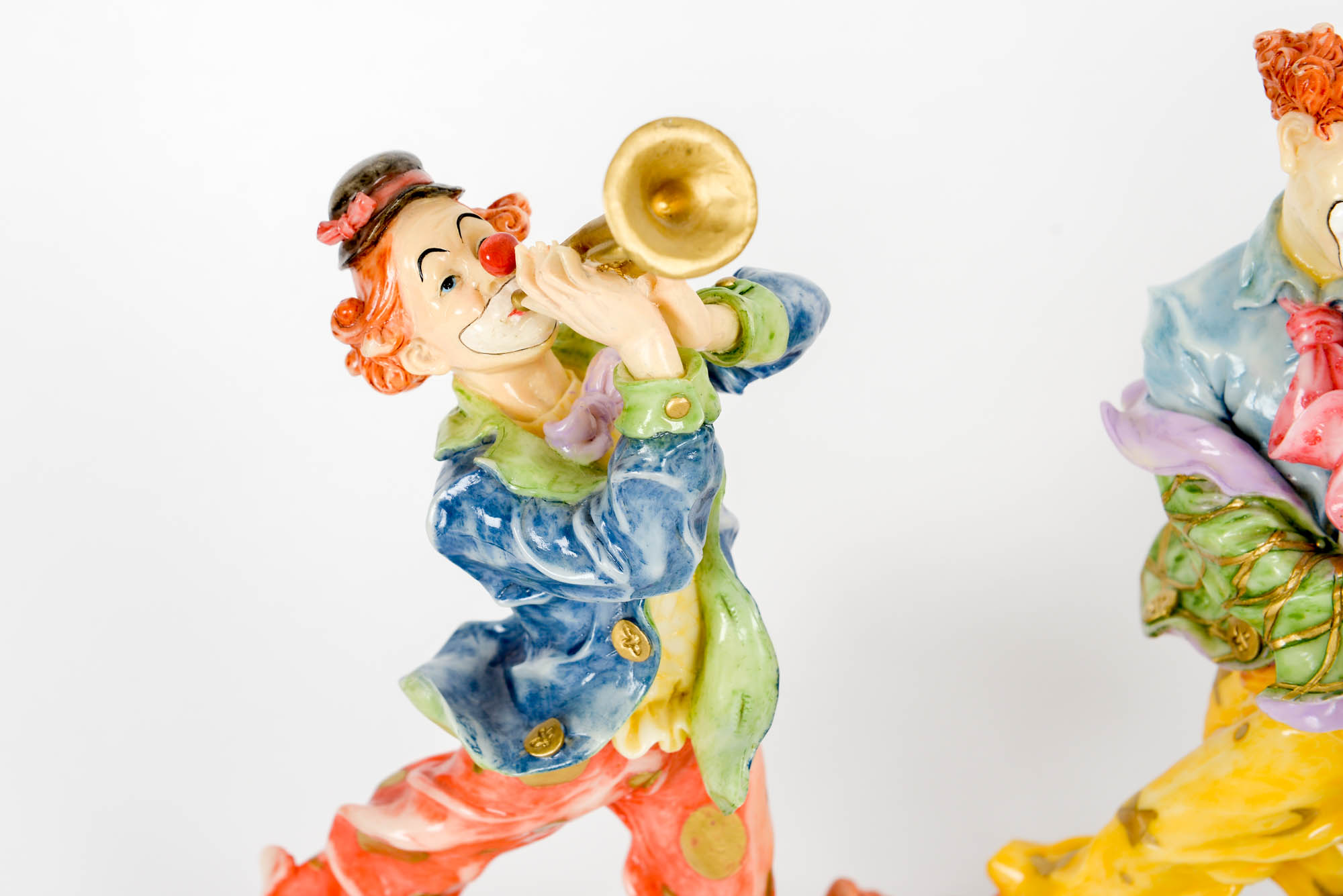 Collection of Resin Painted Clowns