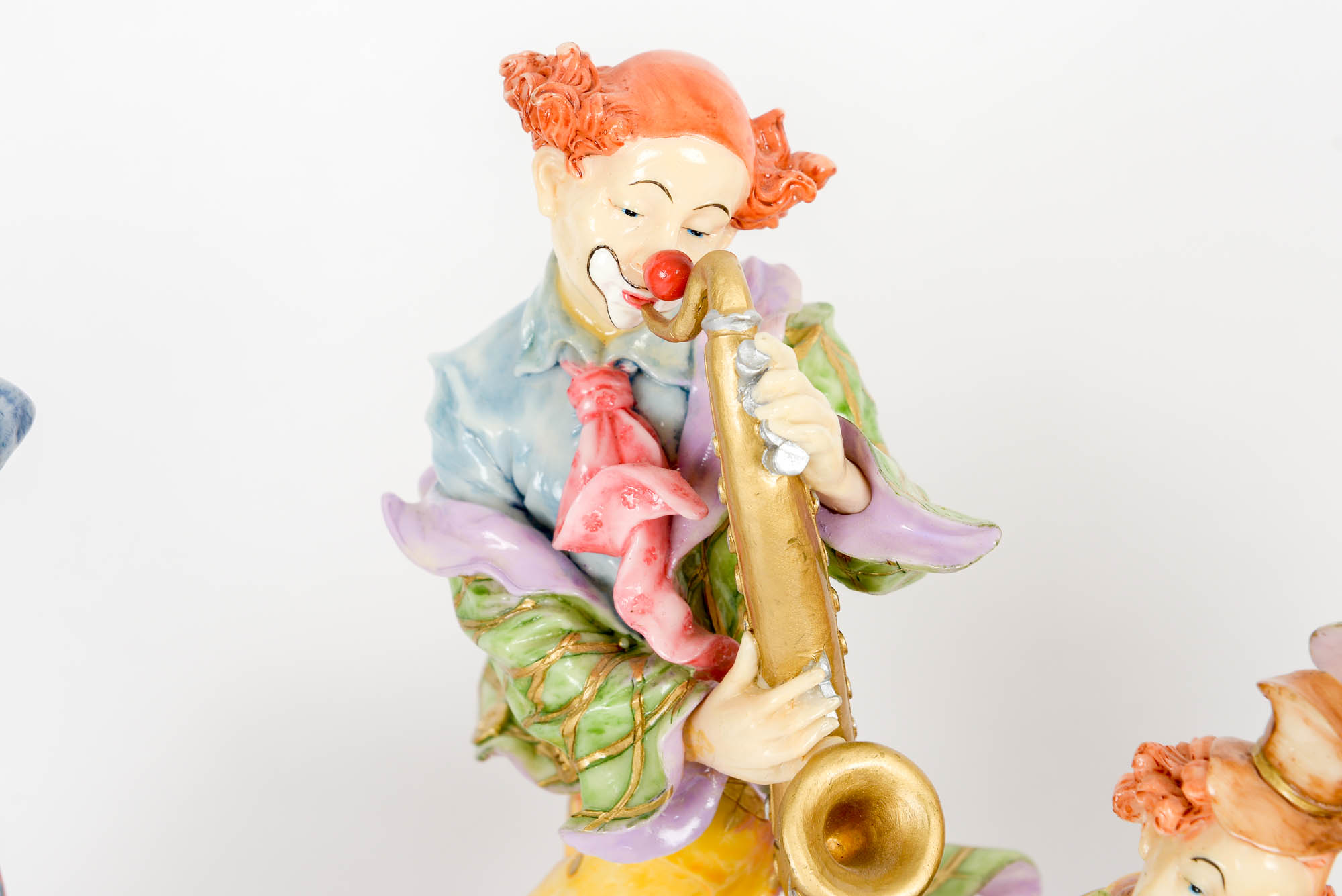 Collection of Resin Painted Clowns