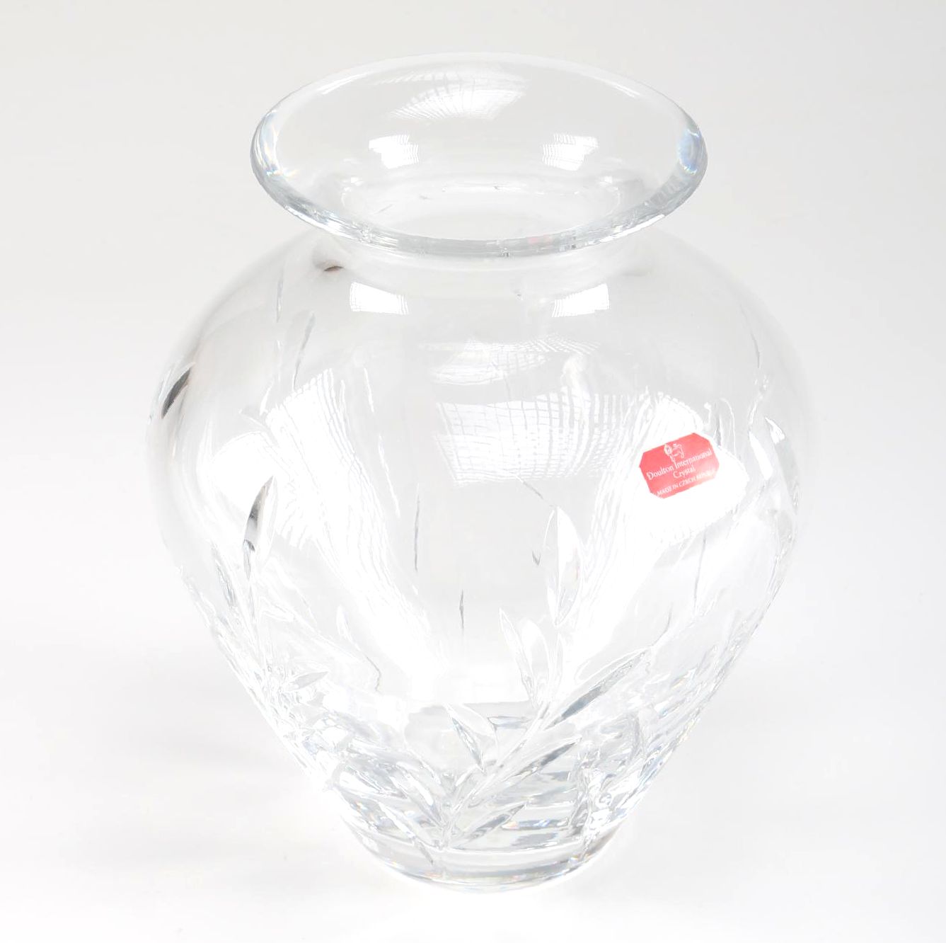 Royal Doulton Crystal Vase