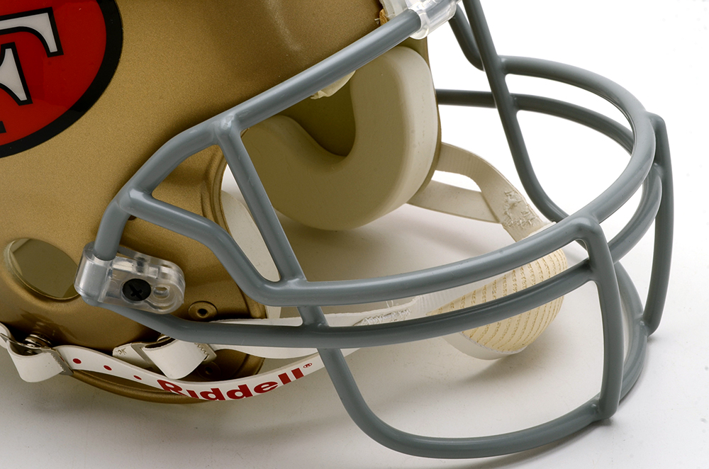 Joe Montana Signed Helmet  Visual COA