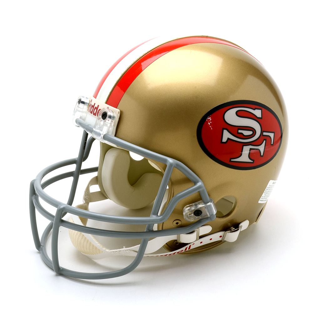 Joe Montana Signed Helmet  Visual COA