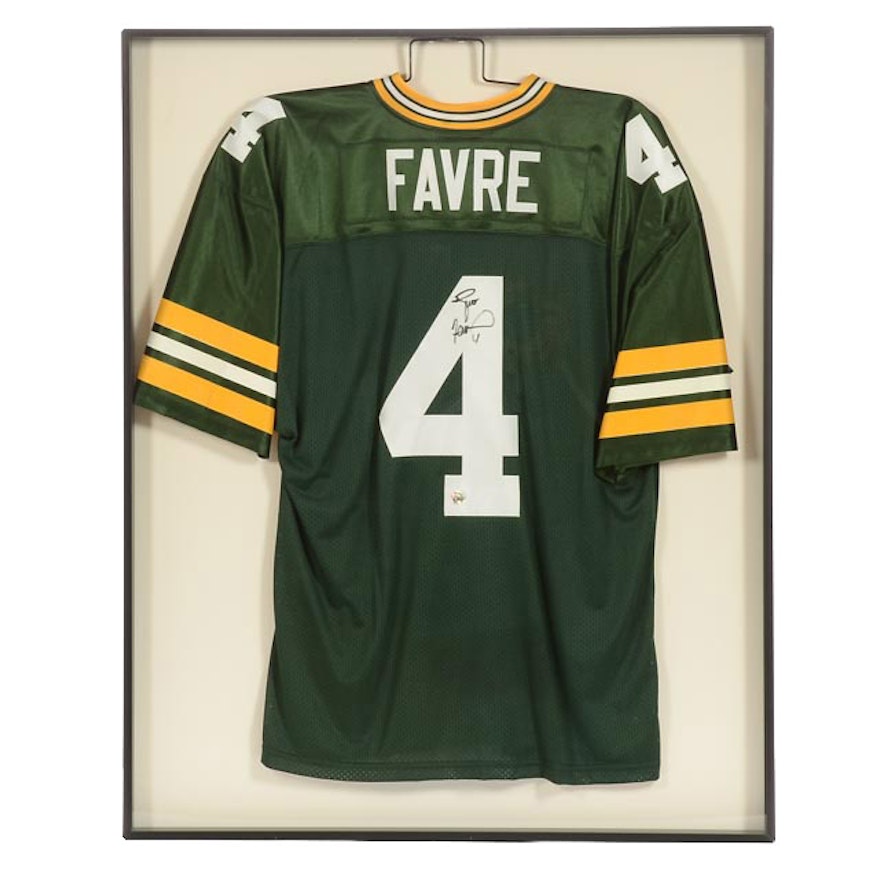 Brett Favre Signed Jersey  COA