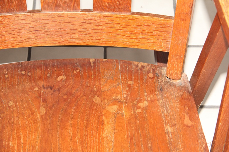 Early 20th Century Mission Oak Rocking Chair