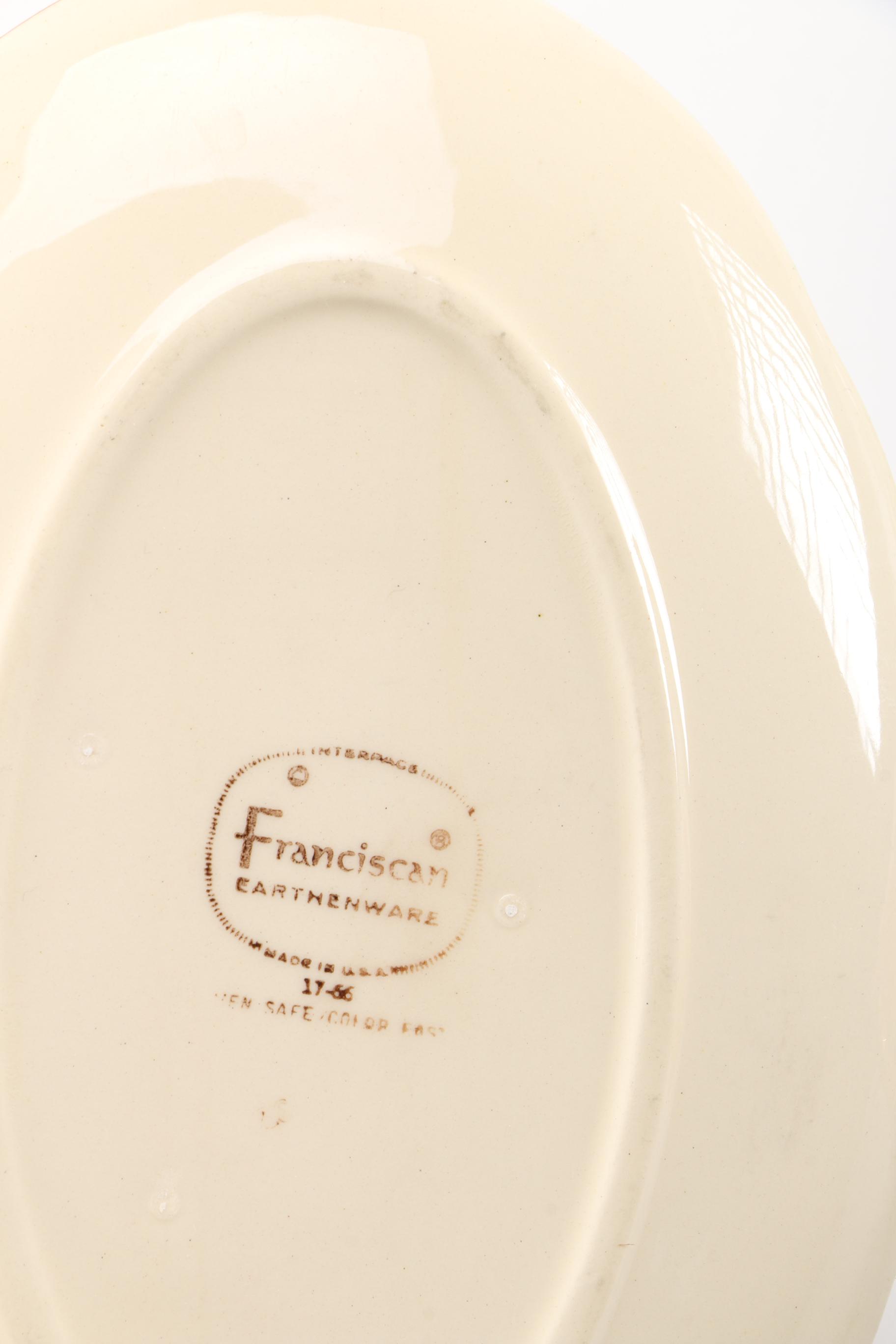 Franciscan Gravy Boat and Haviland Limoges Teacup