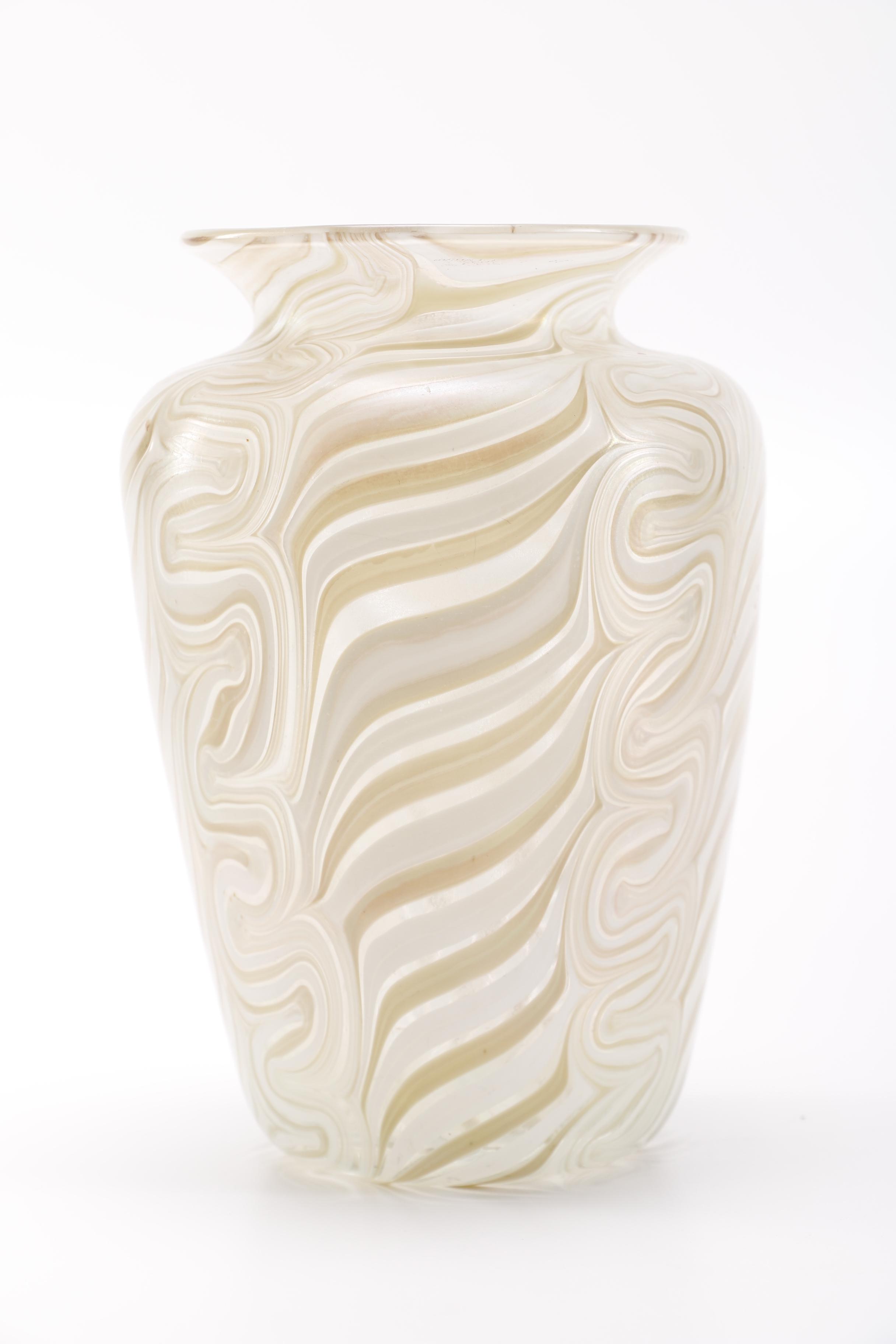 Vandermark Limited Edition Blown Glass Vase