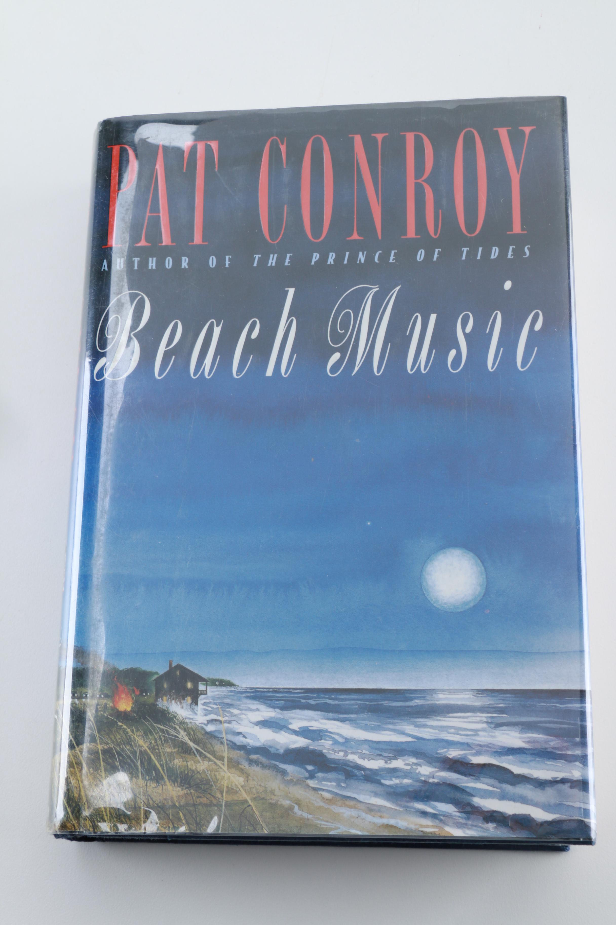 Signed "Beach Music" First Edition Book By Pat Conroy