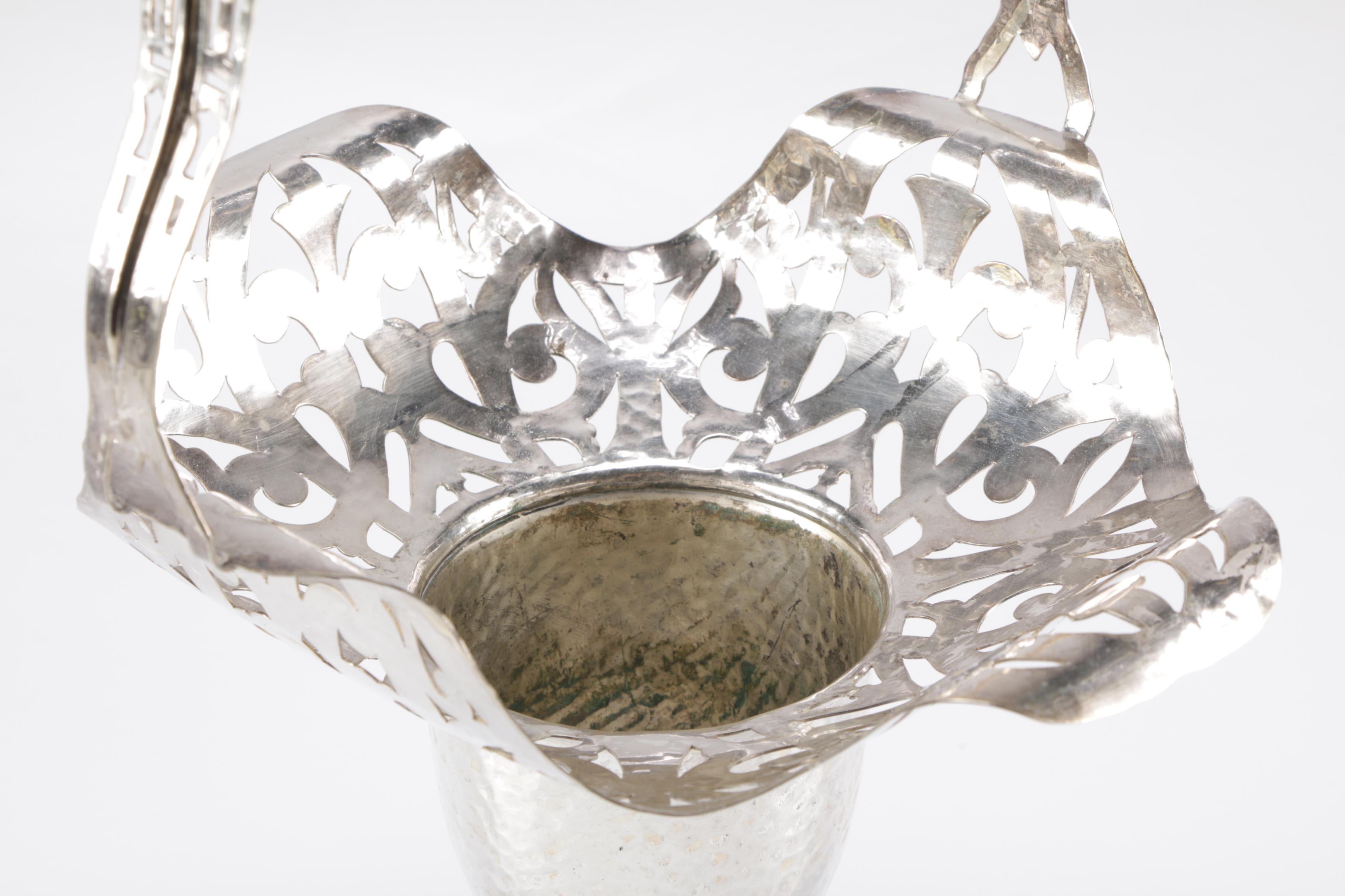 Bernard Rice's Sons Nickel Silver Plate Basket