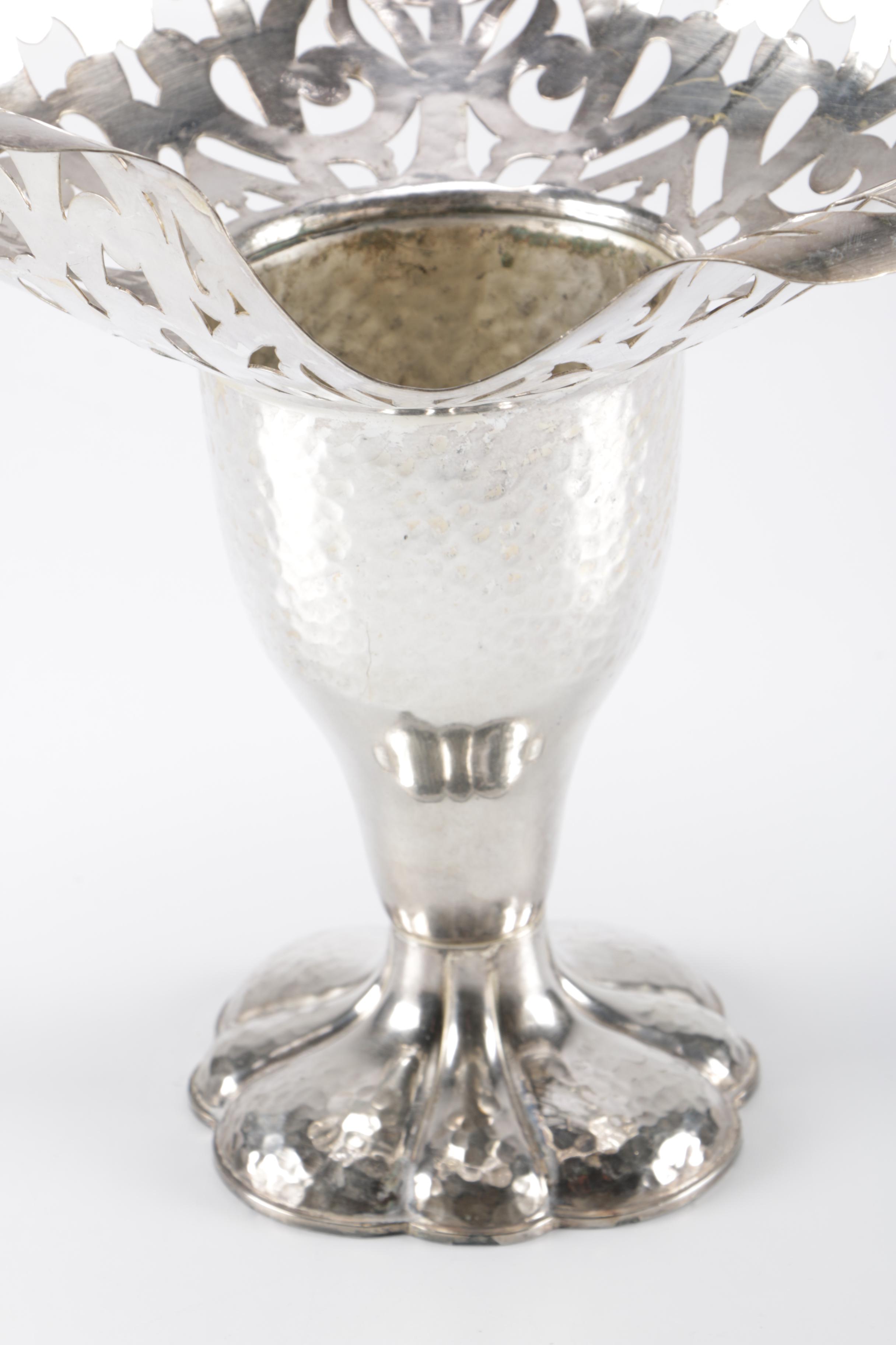 Bernard Rice's Sons Nickel Silver Plate Basket