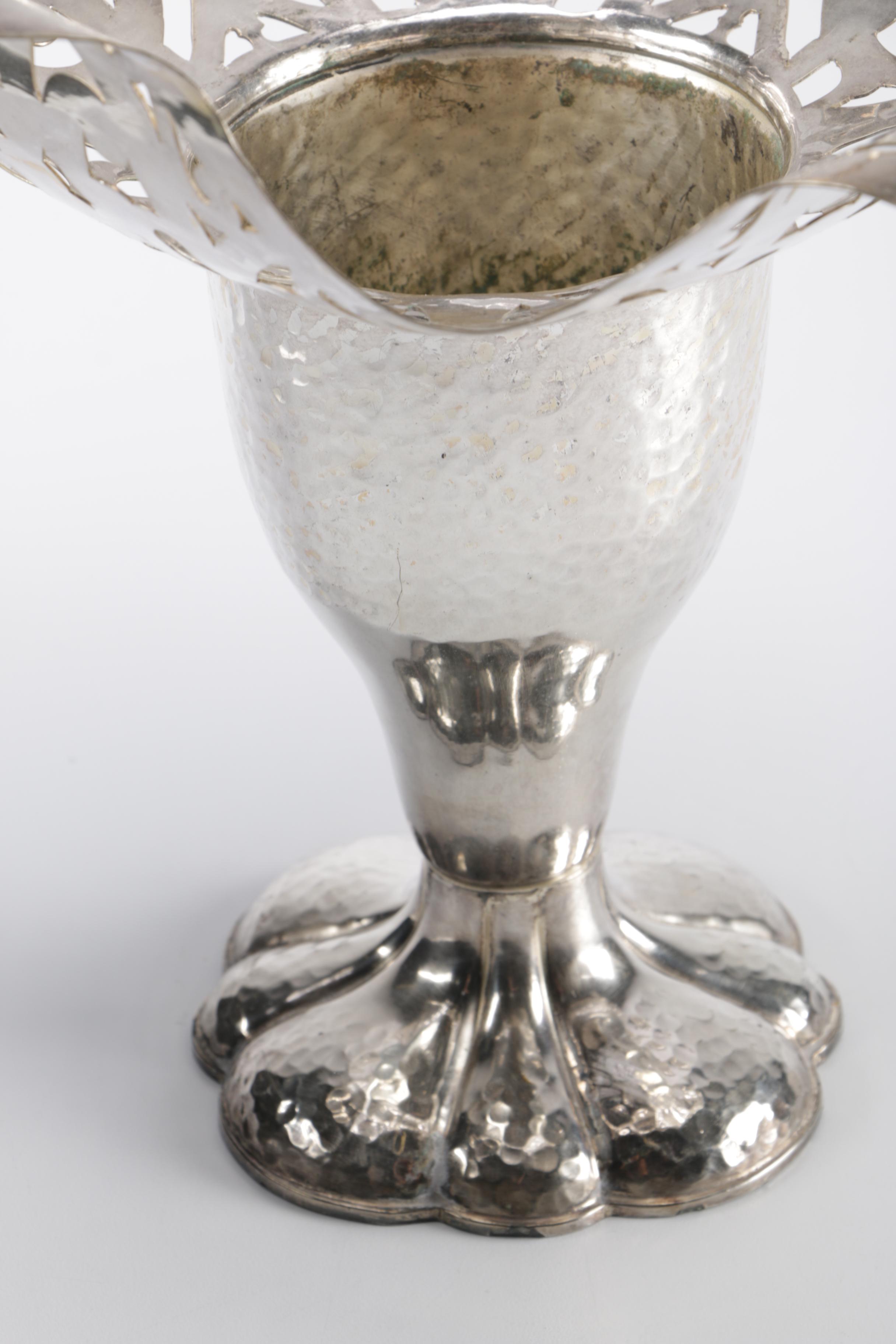 Bernard Rice's Sons Nickel Silver Plate Basket