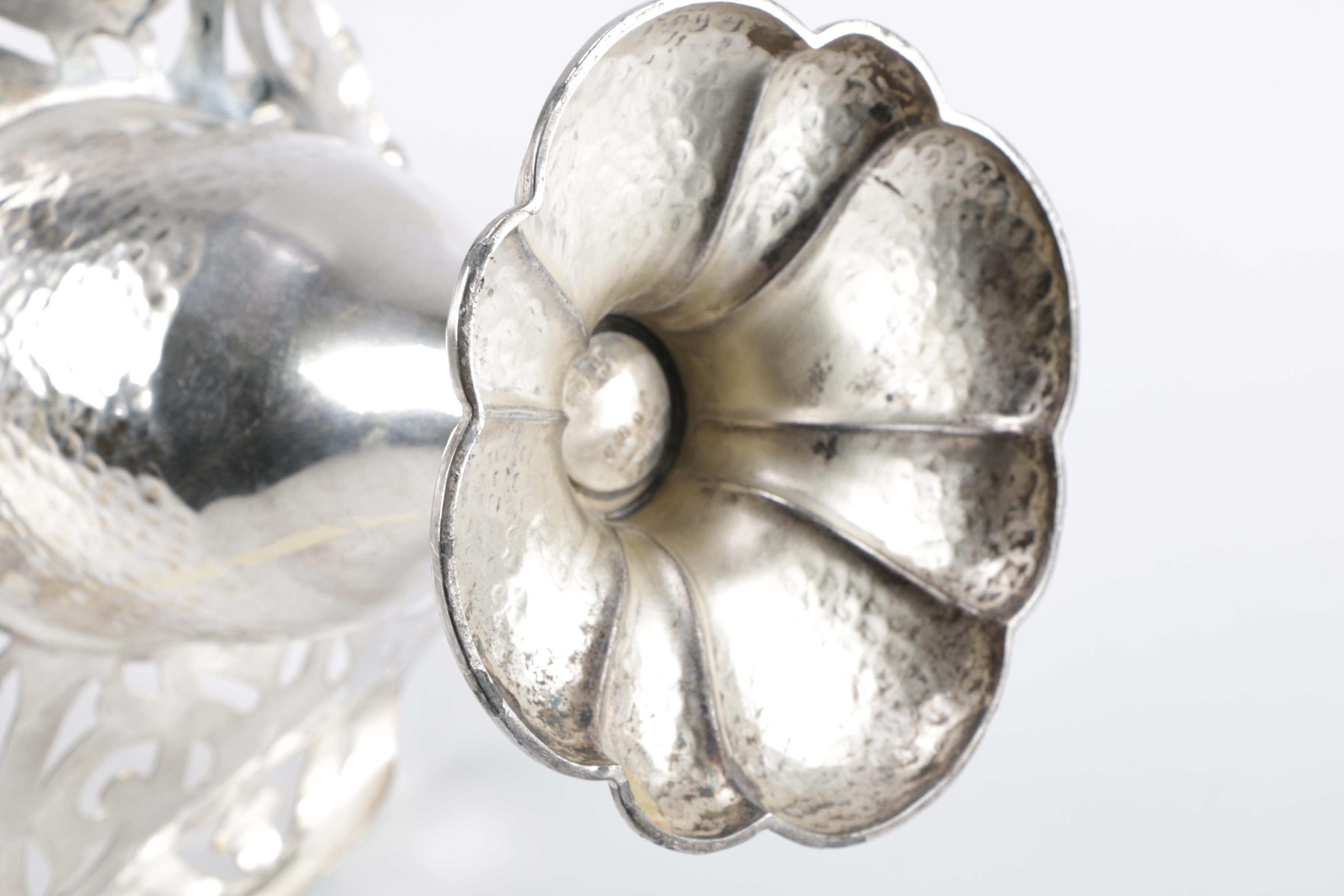 Bernard Rice's Sons Nickel Silver Plate Basket