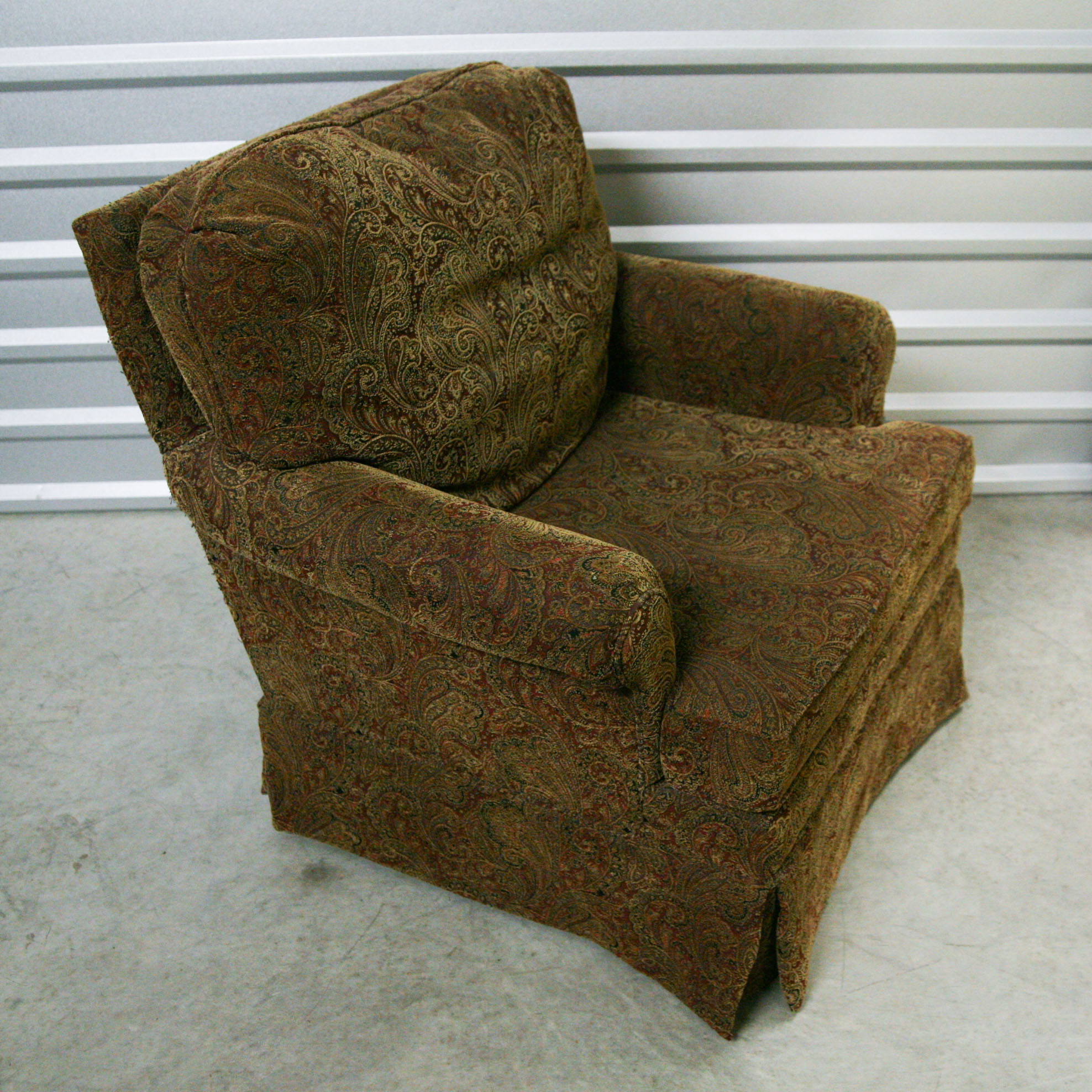 Upholstered Swiveling Armchair by Best Chairs, Inc.