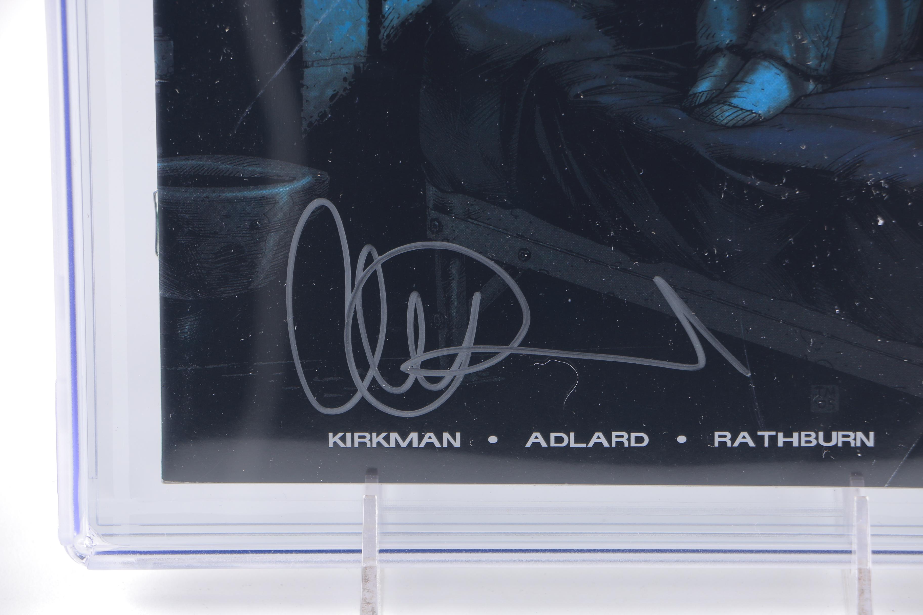 Robert Kirkman Signed and Graded "The Walking Dead" Comic #20