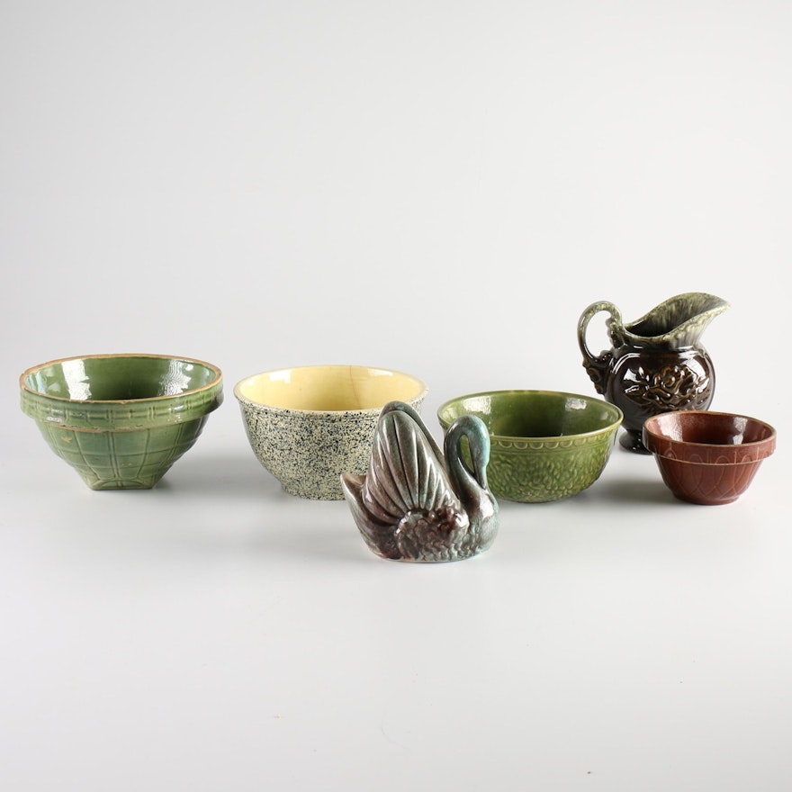 Stoneware Featuring Hull and Haeger
