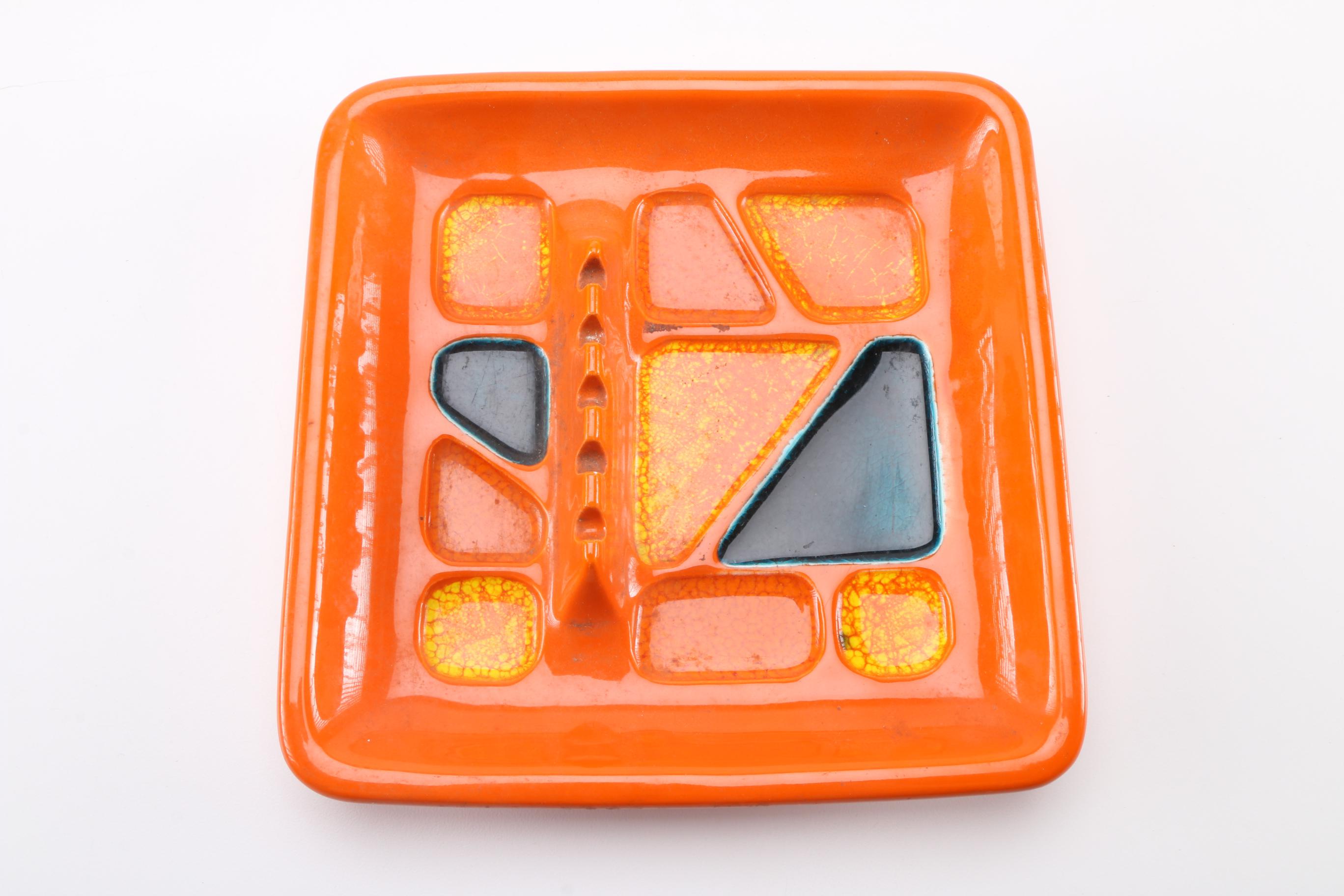 Mid Century Modern California Pottery Ash Receiver