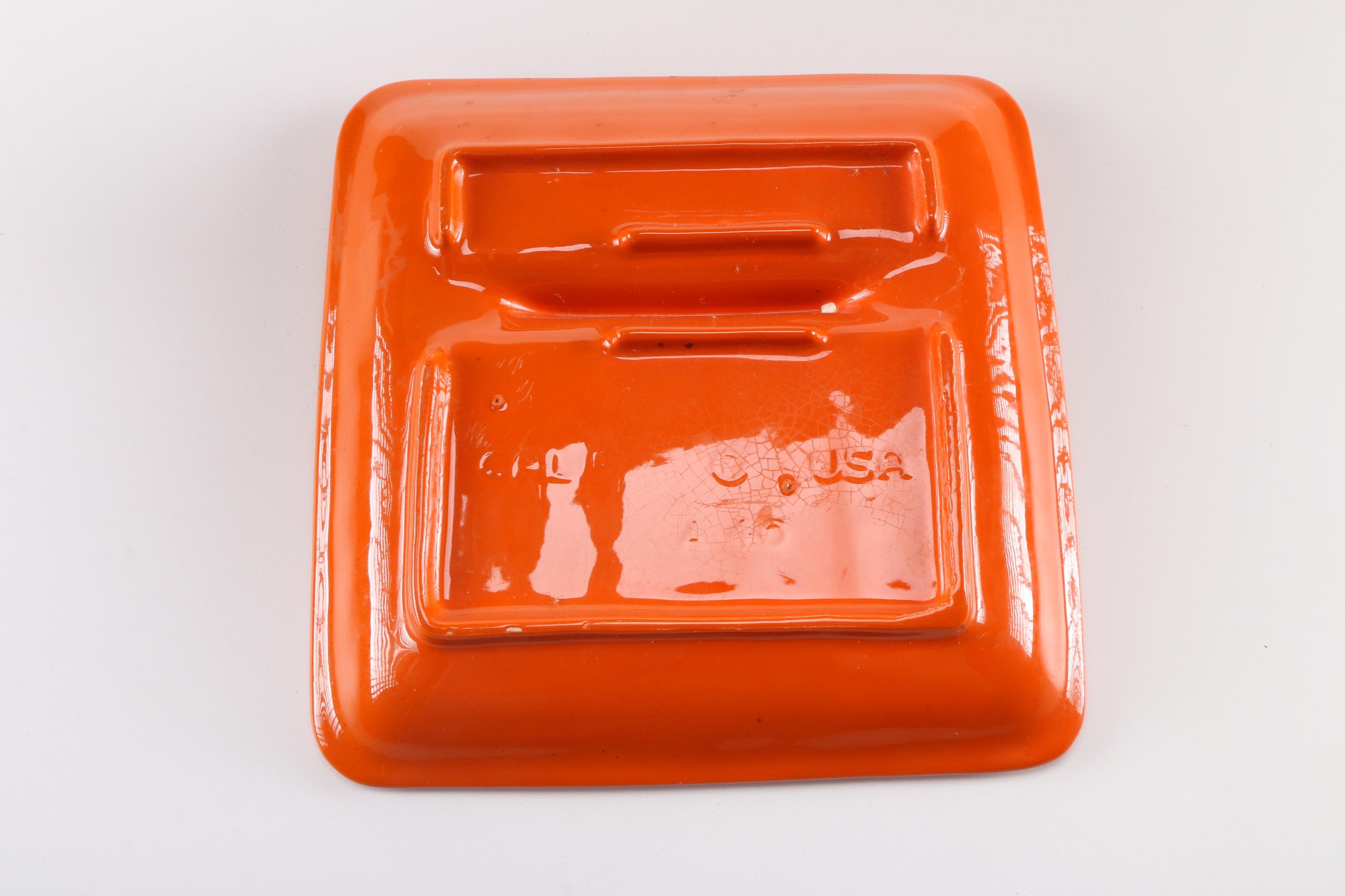 Mid Century Modern California Pottery Ash Receiver