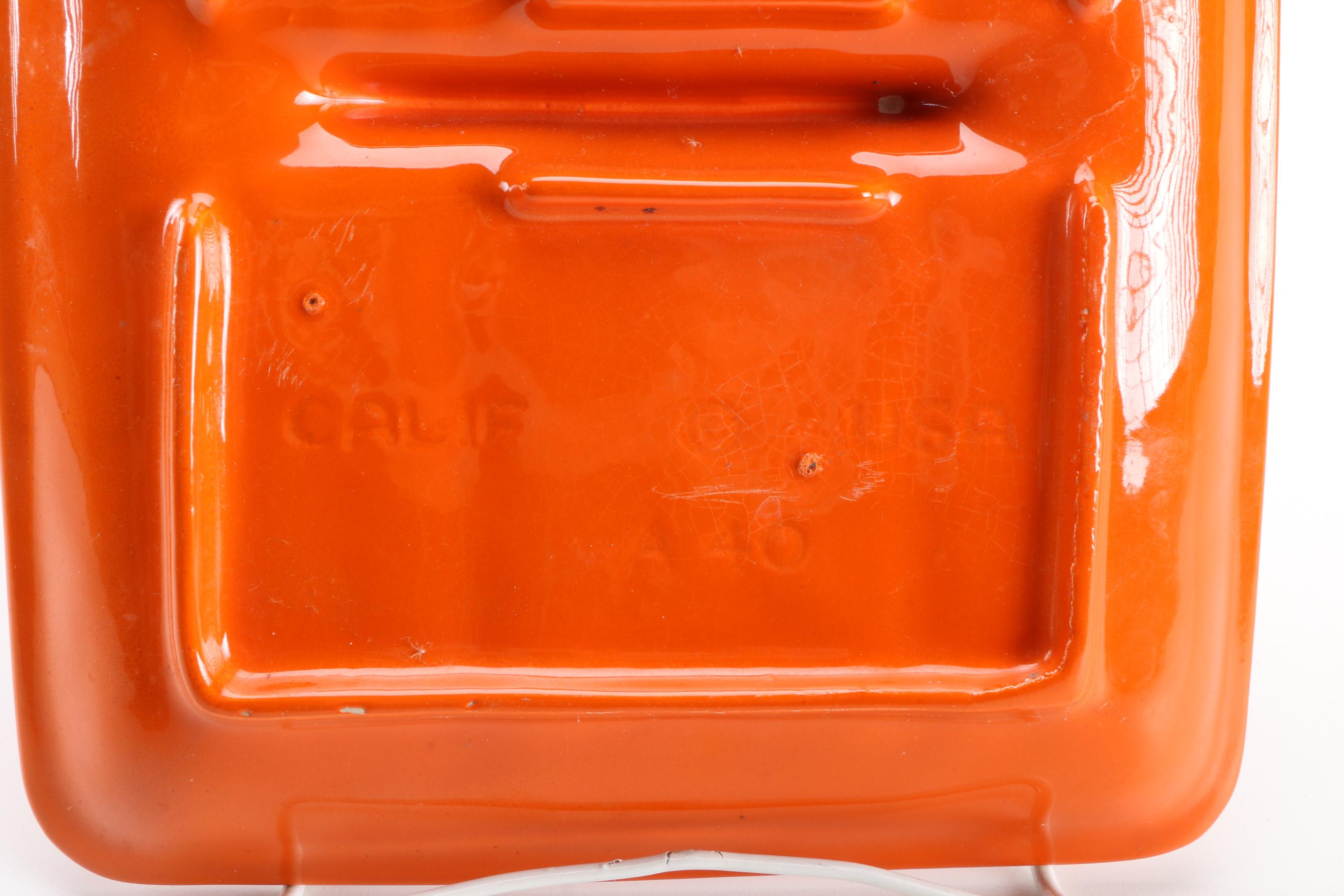 Mid Century Modern California Pottery Ash Receiver