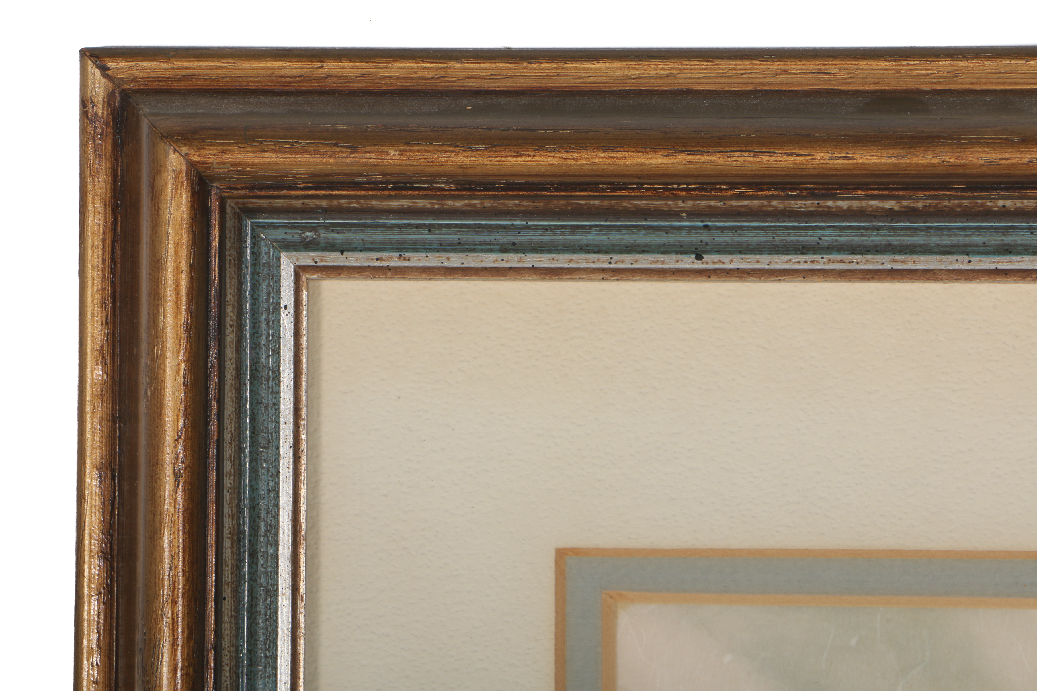 Signed M. Beverly Bunn Original Watercolor on Rice Paper