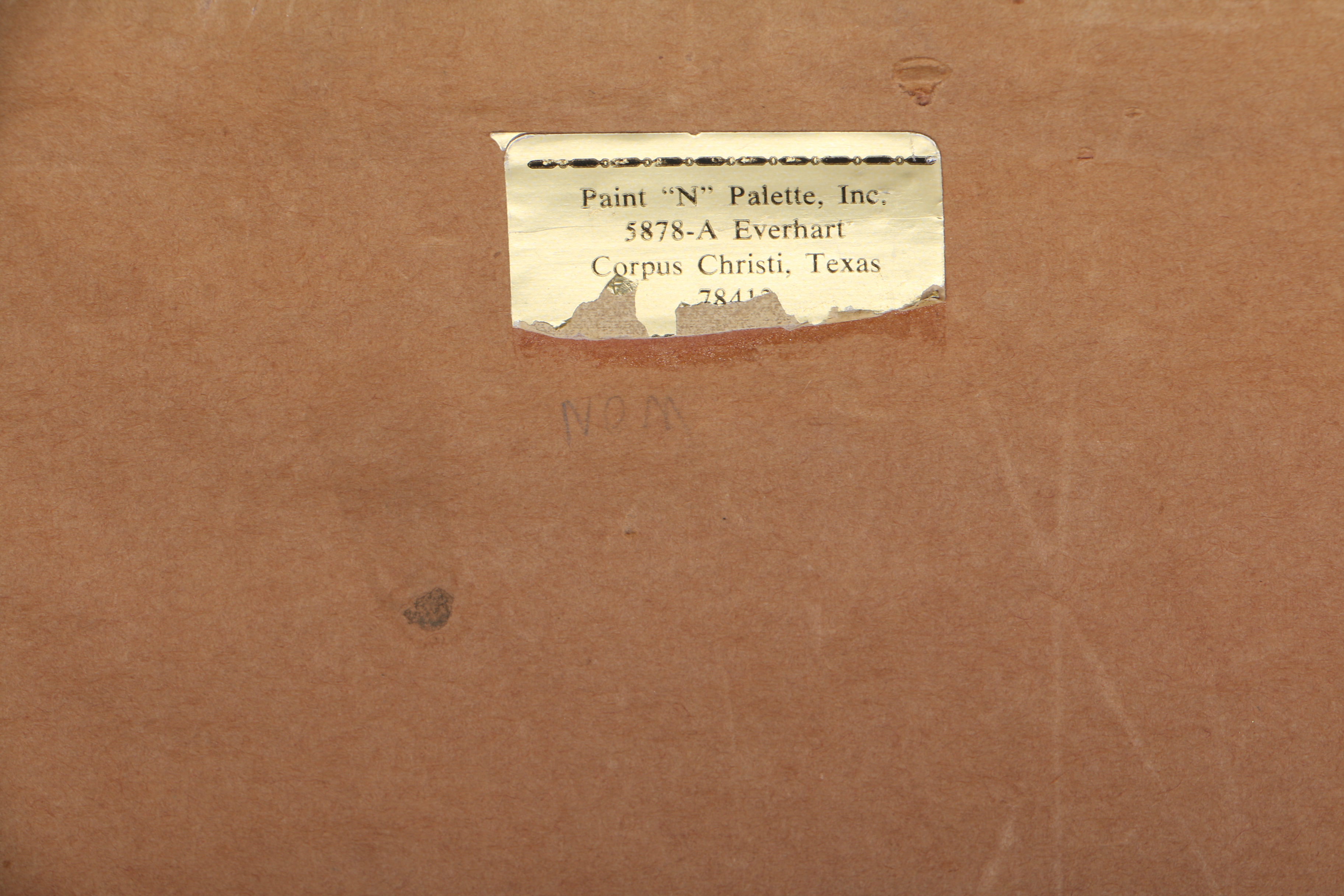 Signed M. Beverly Bunn Original Watercolor on Rice Paper