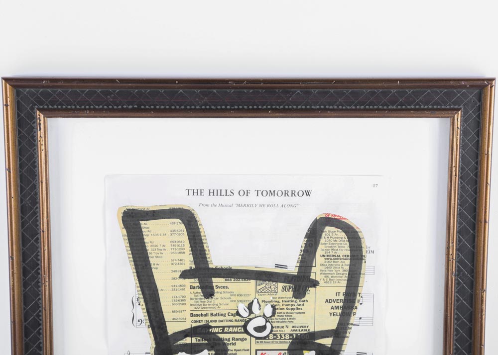 Charlie Greene Original Mixed Media "Hills of Tomorrow"