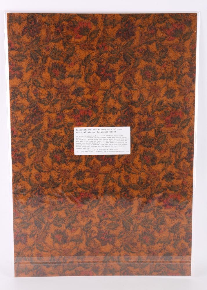 Carolyn Weltman Limited Edition Hand Embellished Giclee "The Wood Nymph"