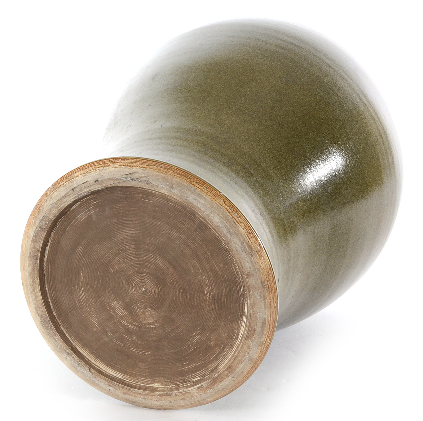 Large Chinese Covered Floor Vase