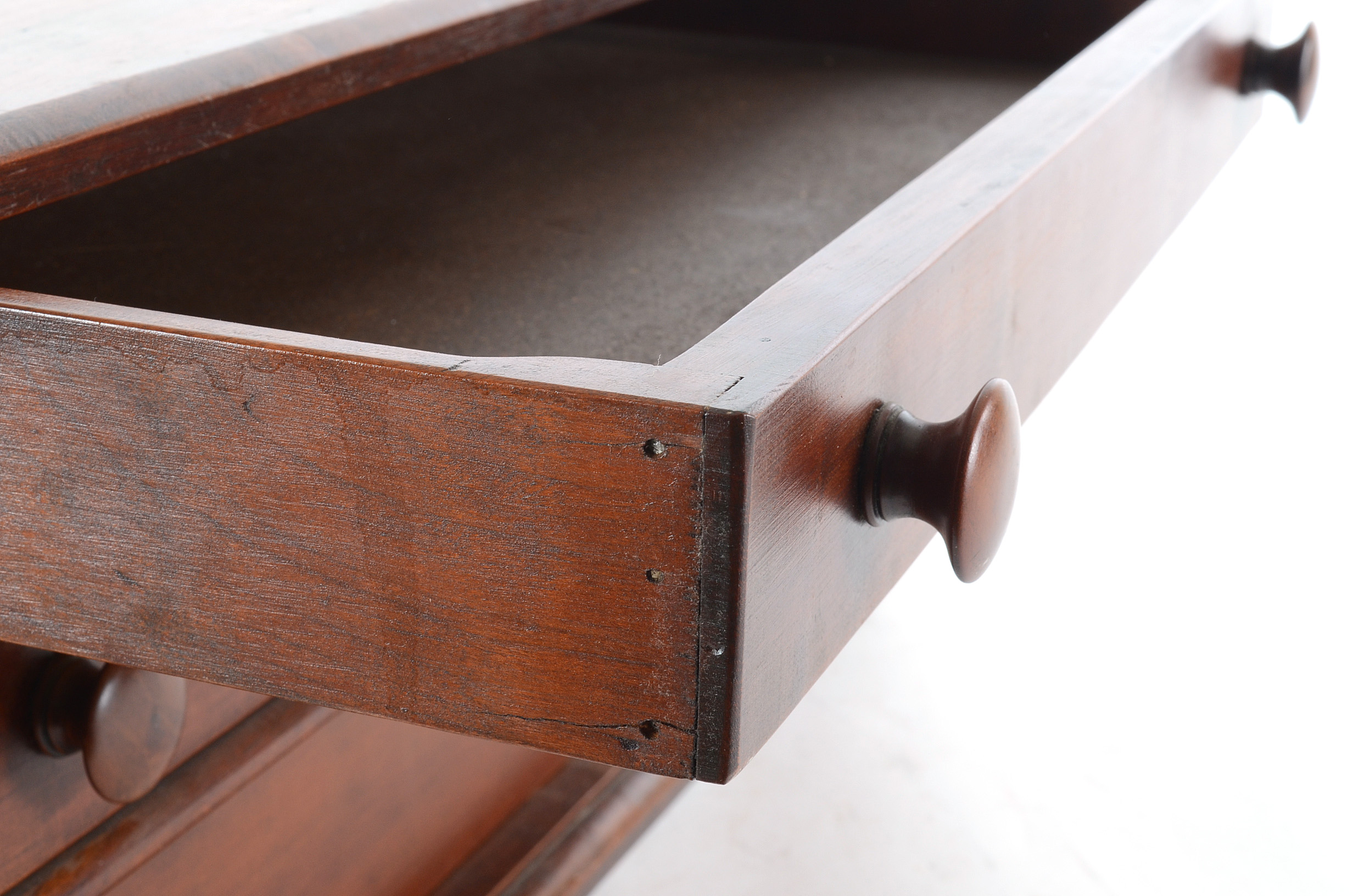 Diminutive Antique Walnut Spool Chest