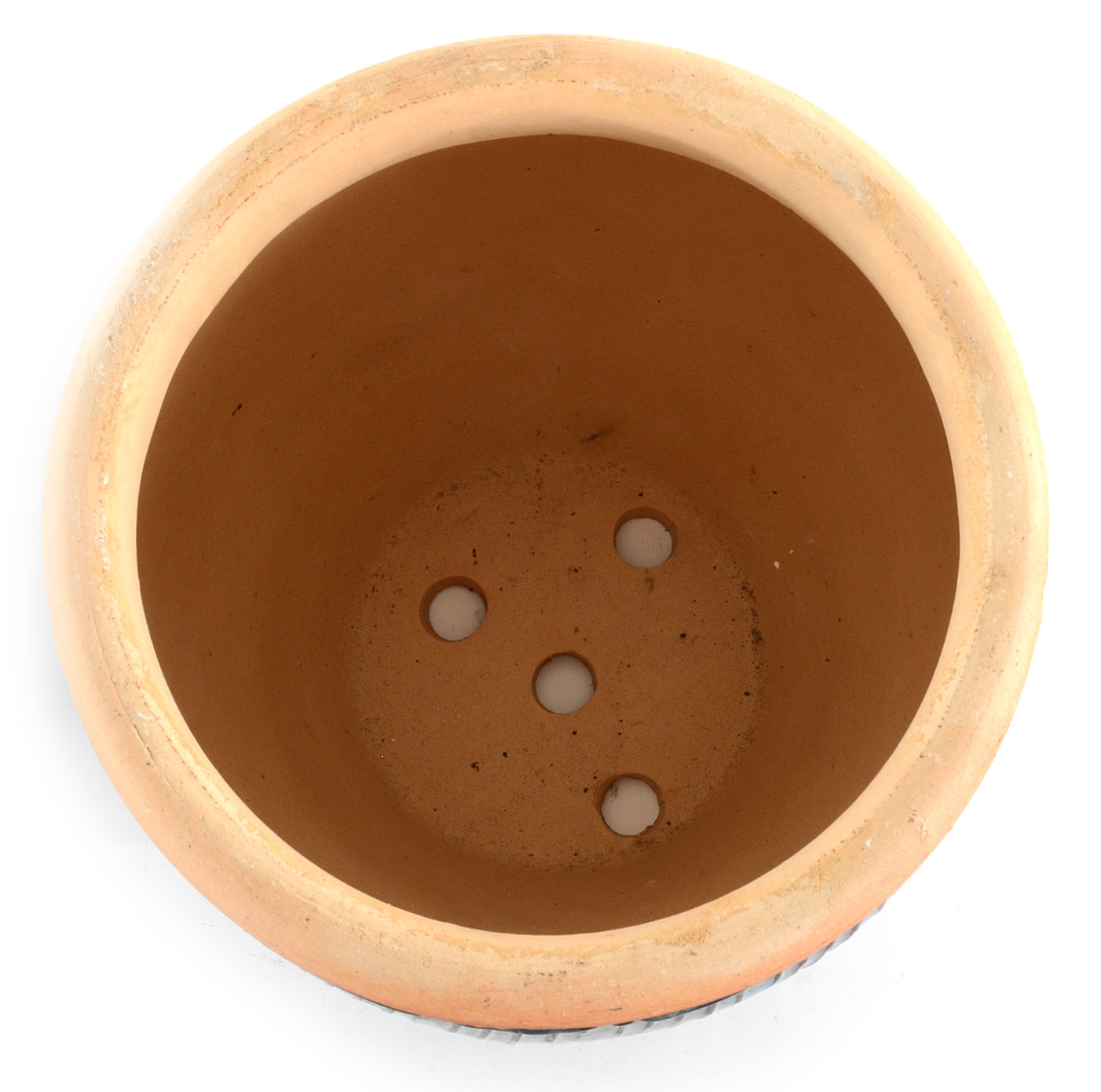 Imperial Blue Glazed Garden Planters