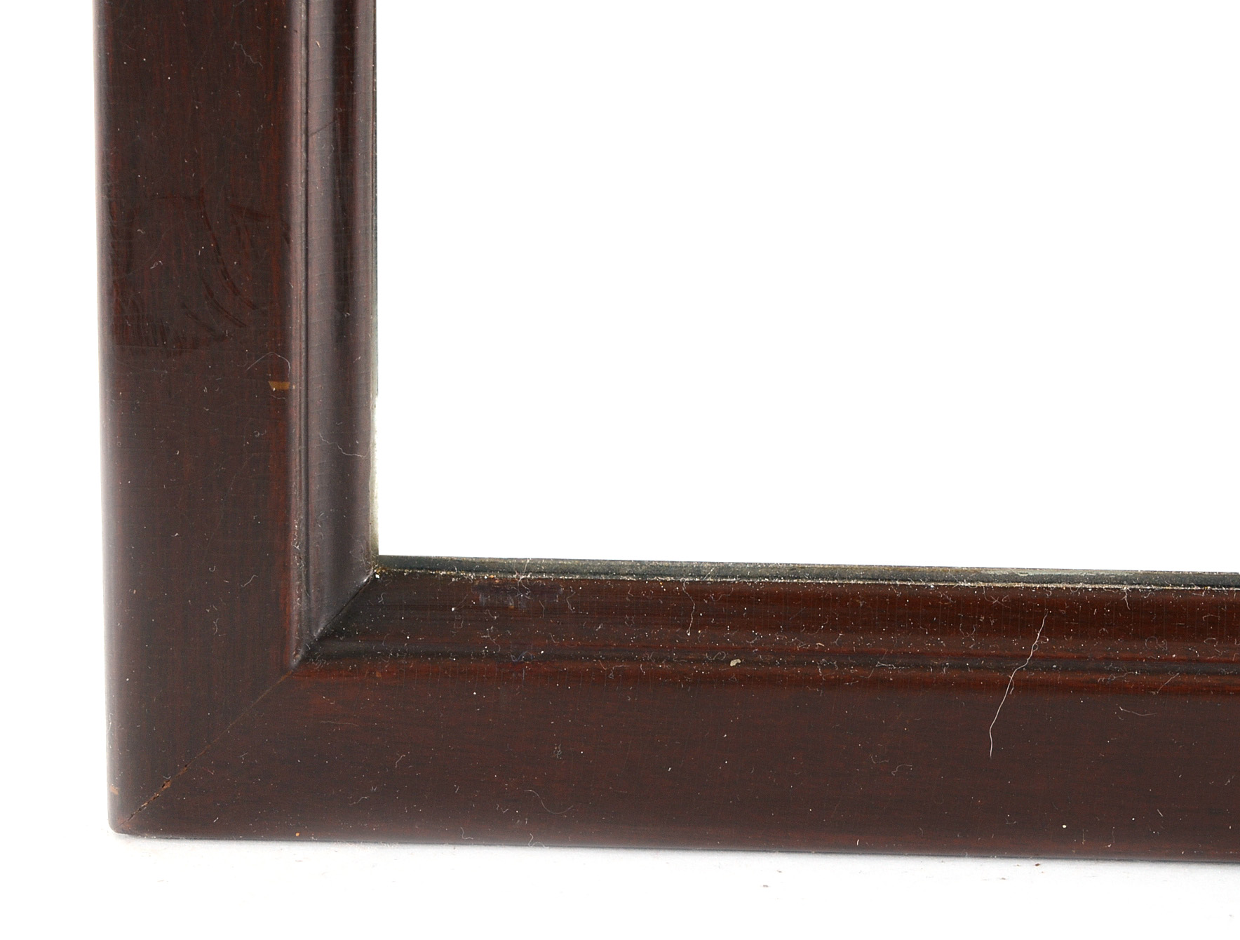 Wall Mirror with Carved Crest