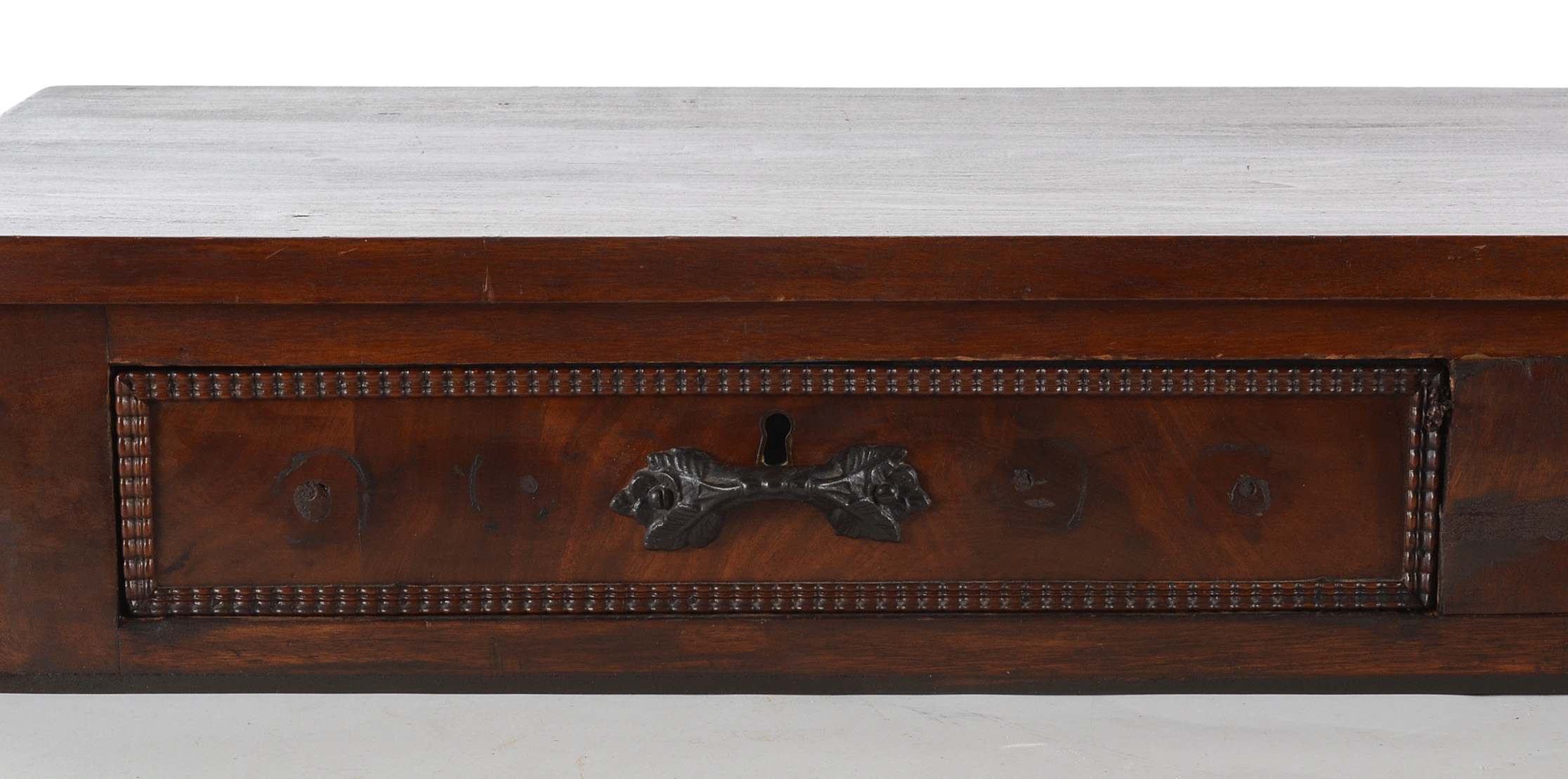 Dresser-Top Shelf with Two Drawers