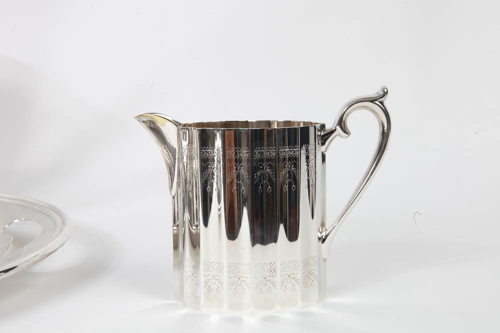 Lunt Silversmiths Silver Plated Tea and Coffee Service