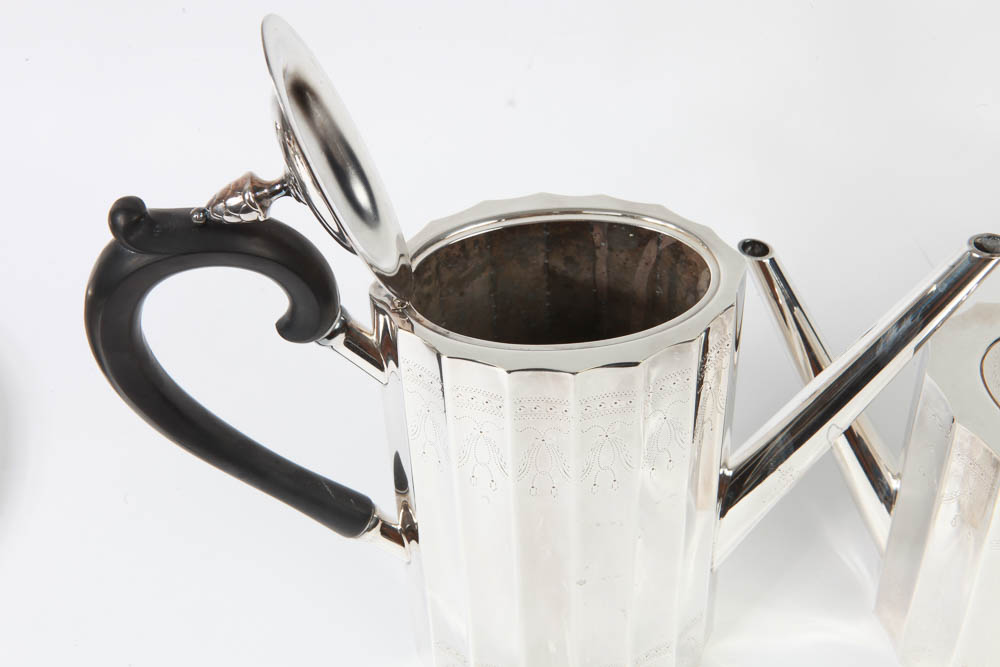 Lunt Silversmiths Silver Plated Tea and Coffee Service