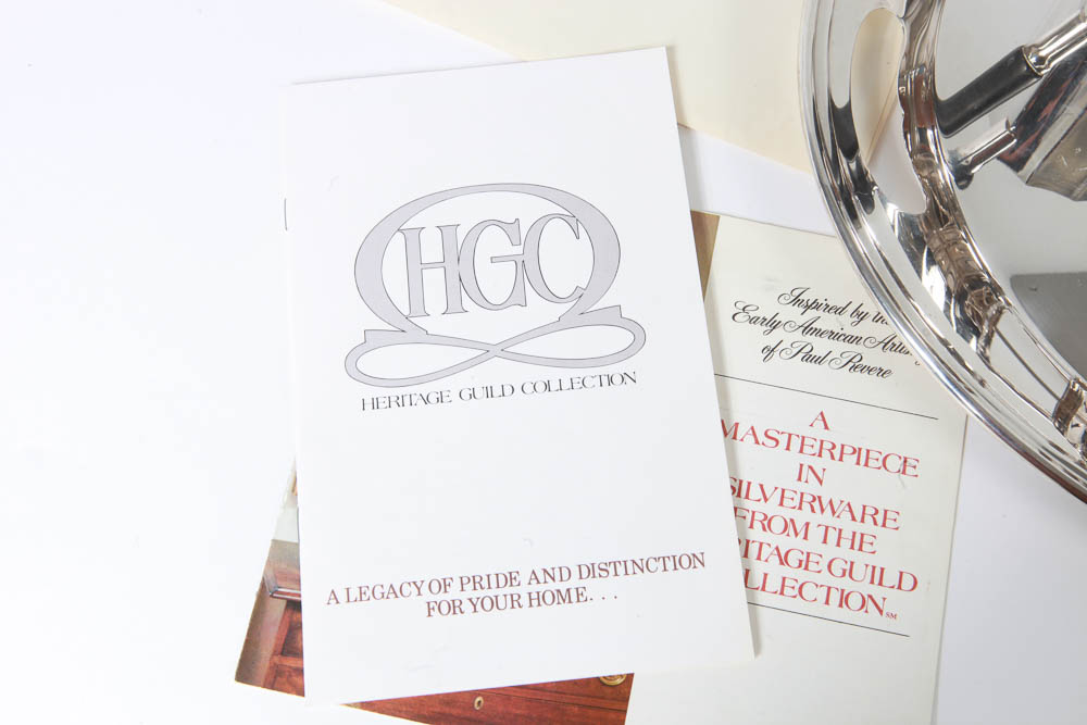 Lunt Silversmiths Silver Plated Tea and Coffee Service