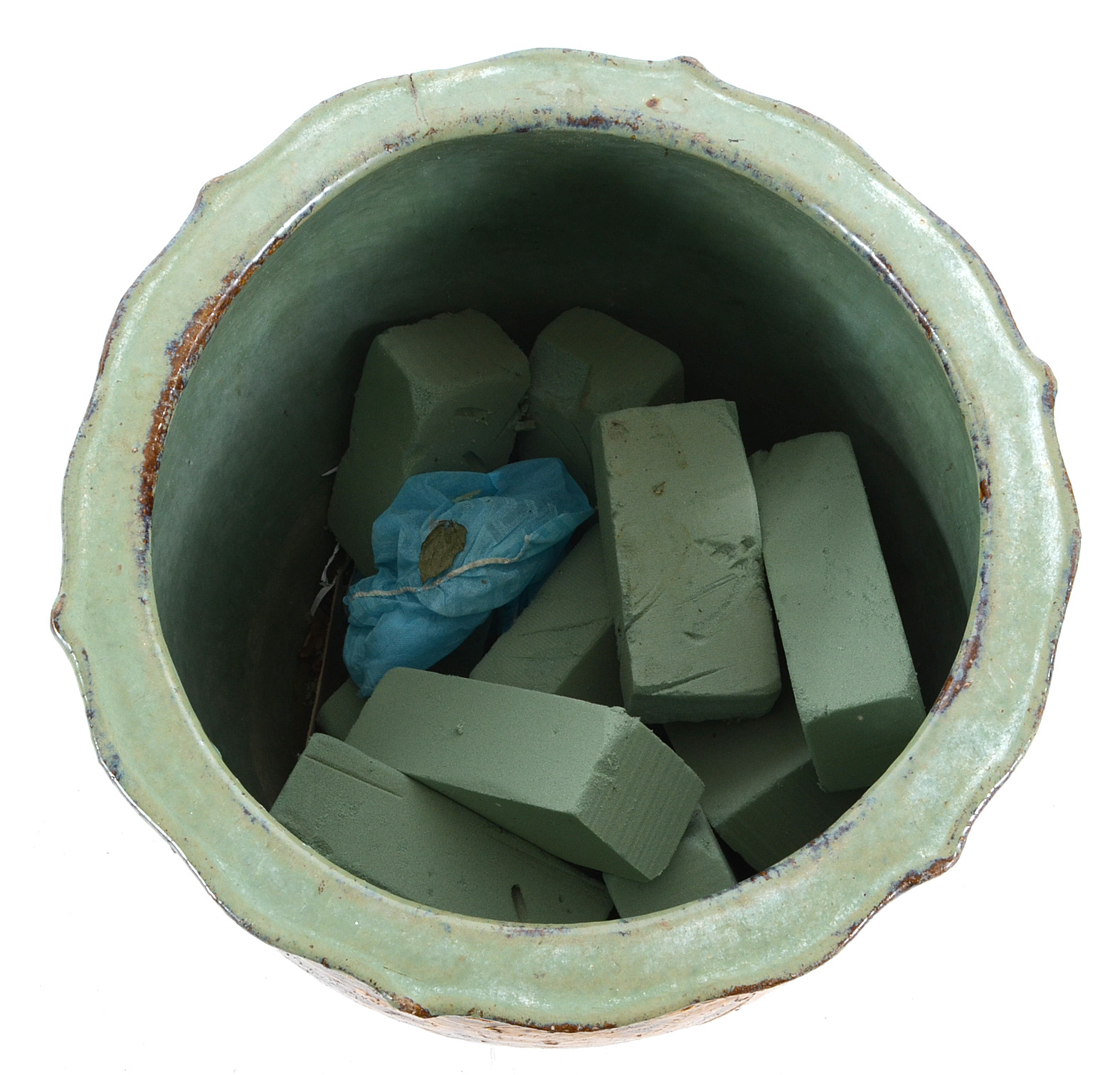 Chinese Earthenware Pidan Egg Pot With Dragons