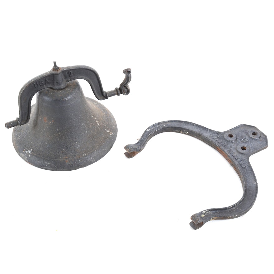 Vintage Cast Iron Dinner Bell