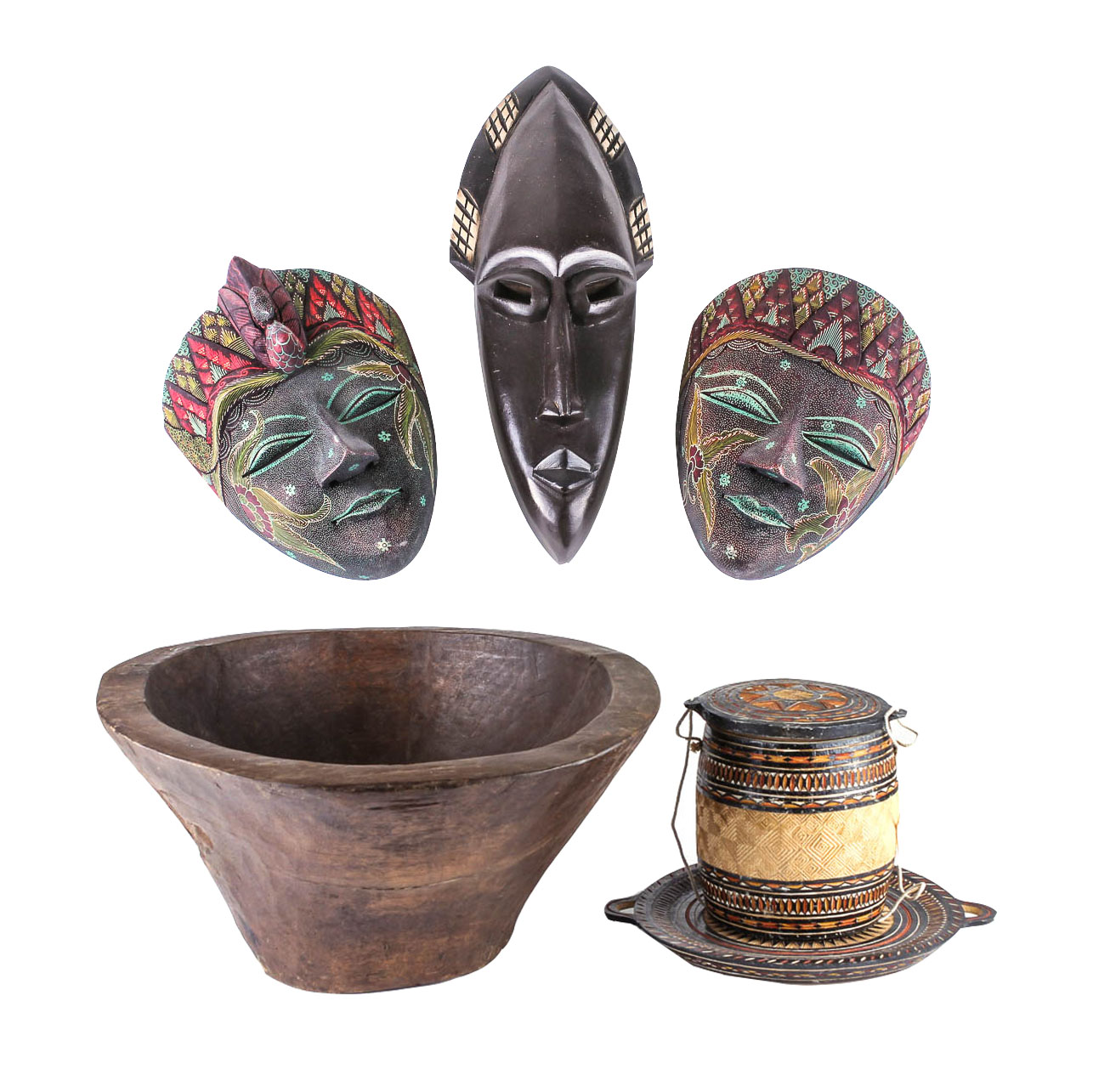 Variety of Africa Themed Decor