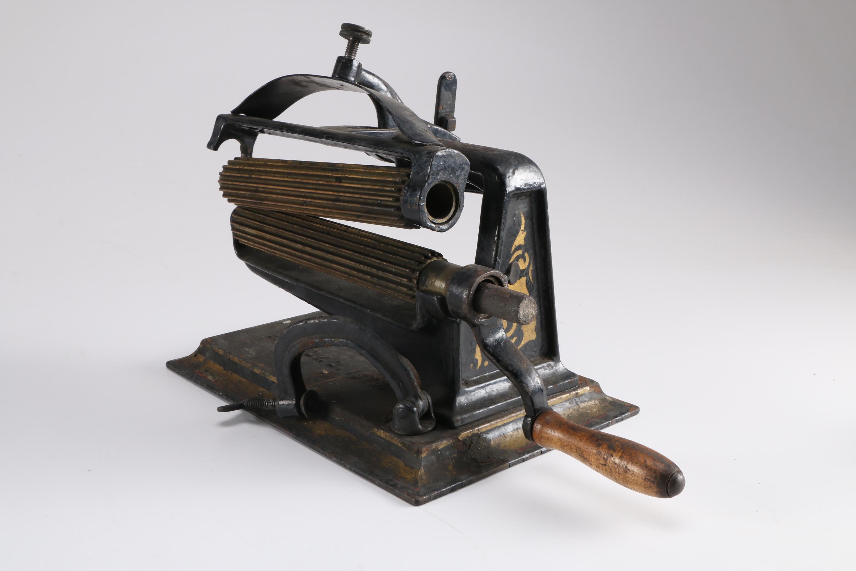 Antique Cast Iron Fluting Presses