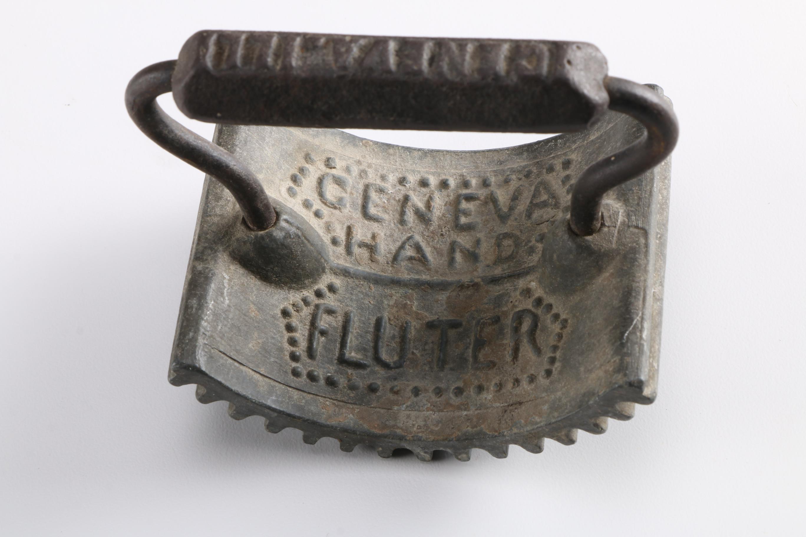 Antique Cast Iron Fluting Presses