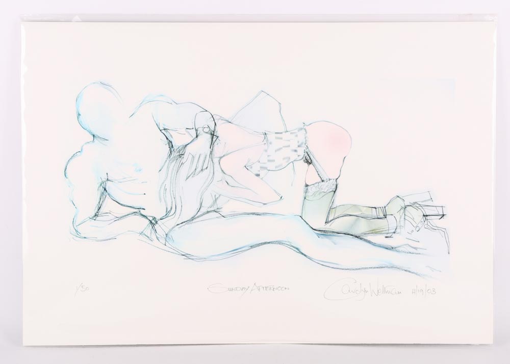 Carolyn Weltman Limited Edition Embellished Giclees