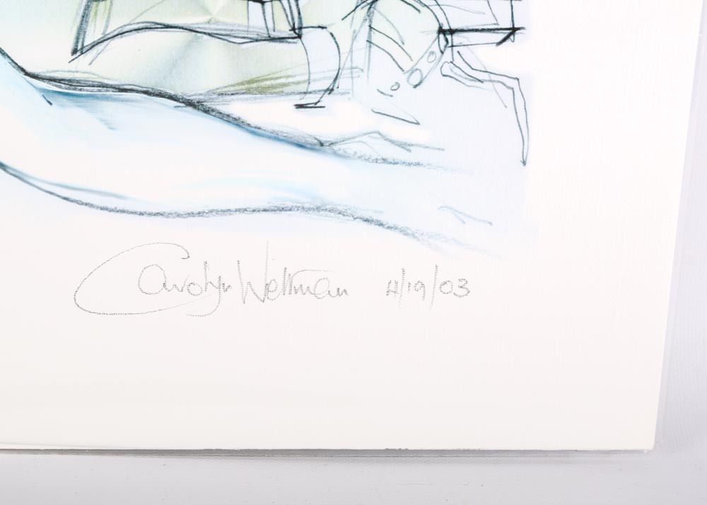 Carolyn Weltman Limited Edition Embellished Giclees