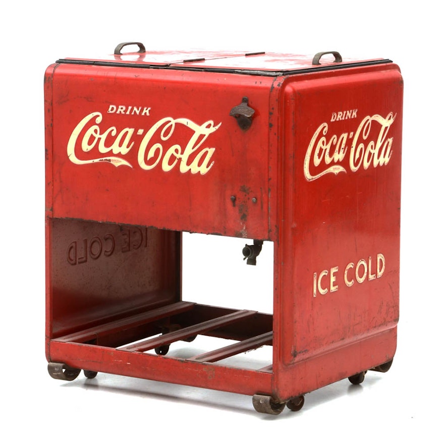 Vintage Coca-Cola Cooler